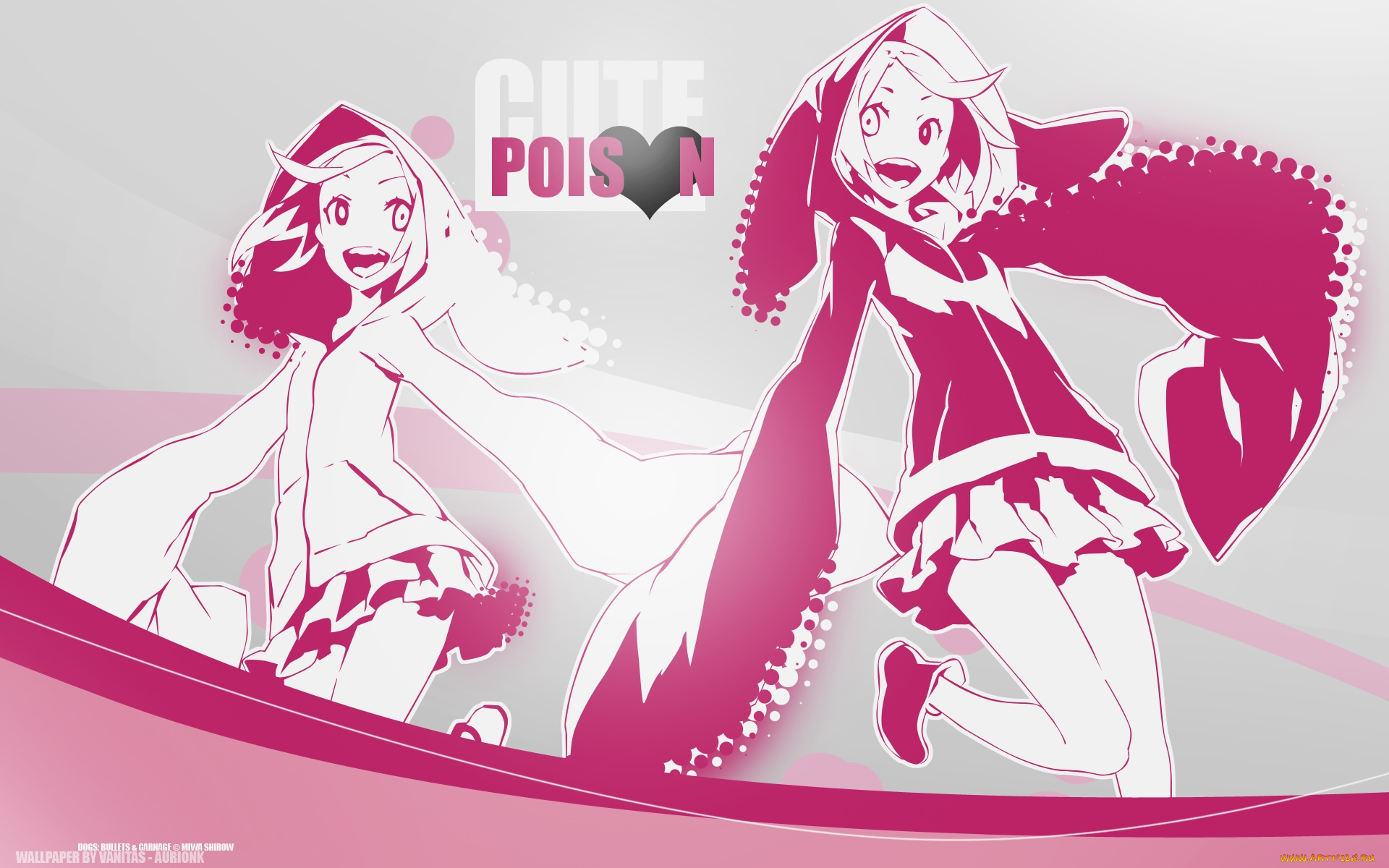 аниме, dogs, , bullets, &, carnage, девочки