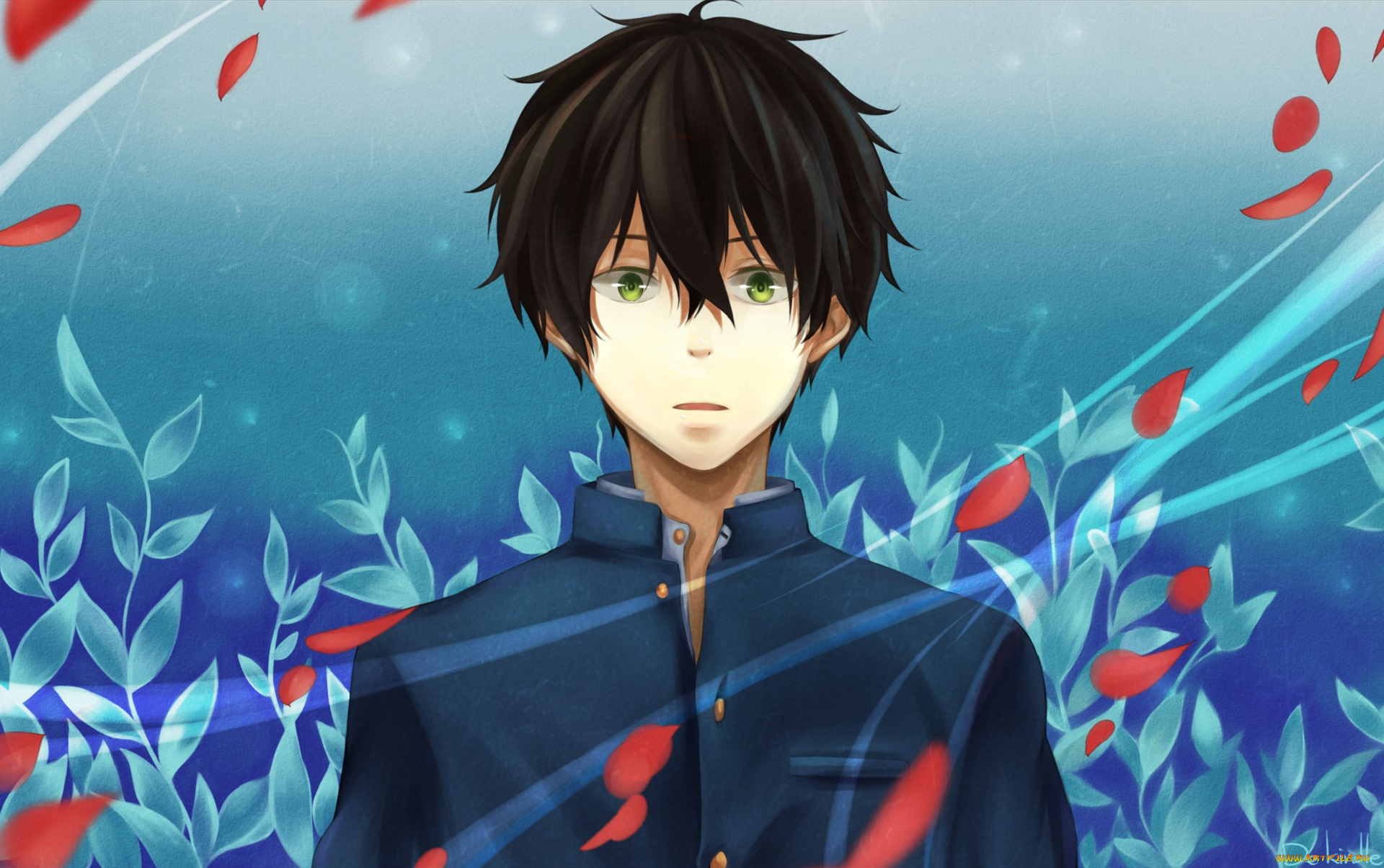 аниме, hyouka, oreki, houtarou