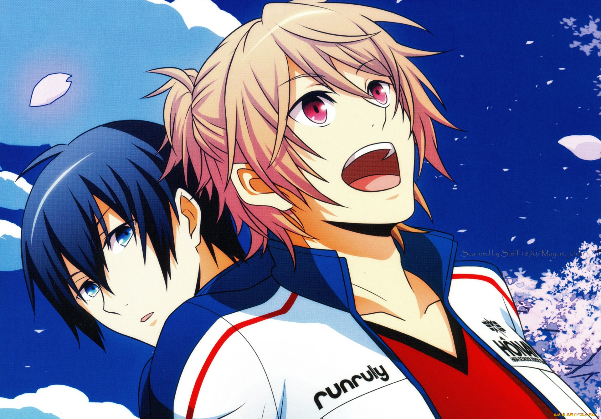 аниме, prince, of, stride, парни