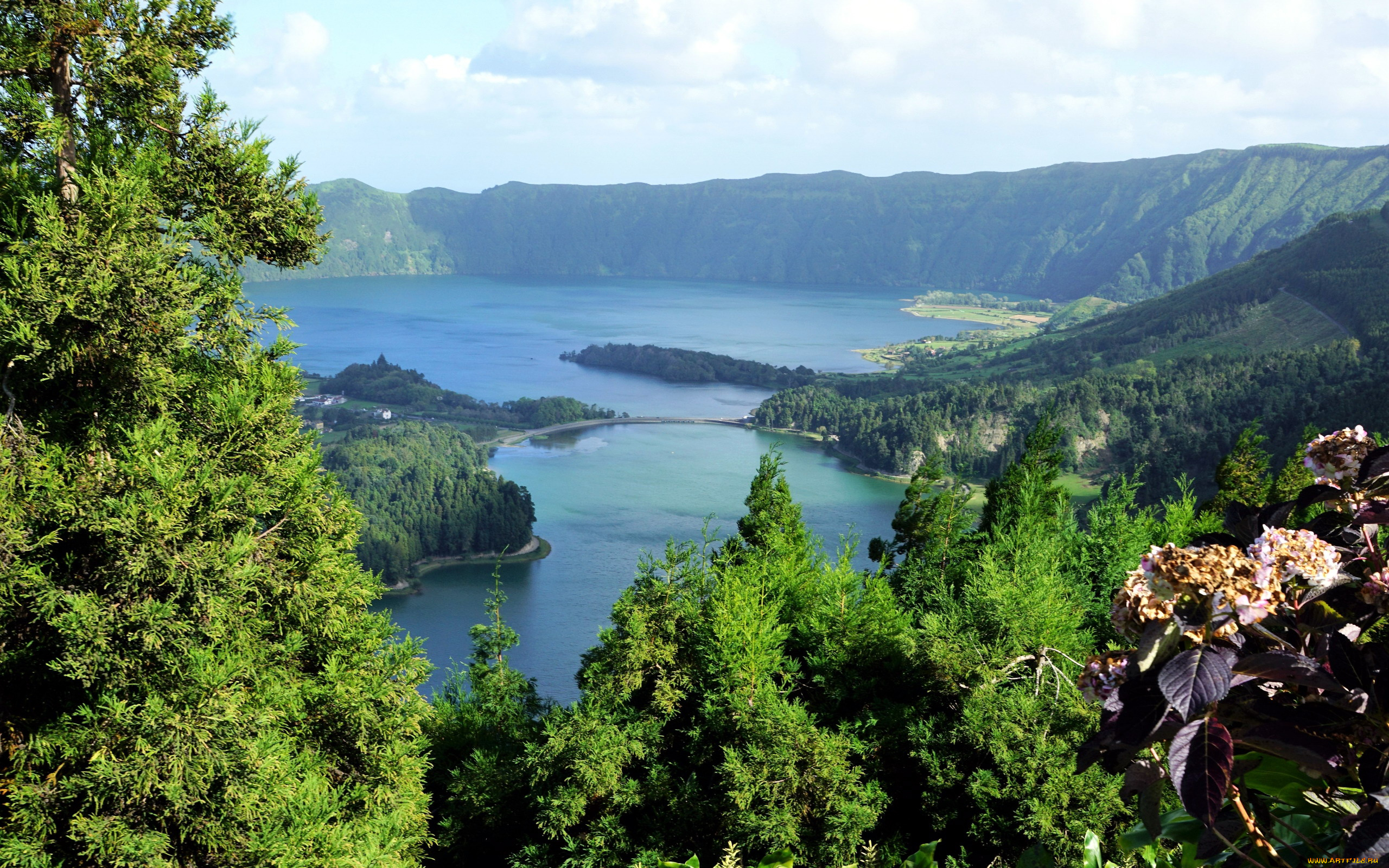 природа, реки, озера, деревья, озеро, горы
