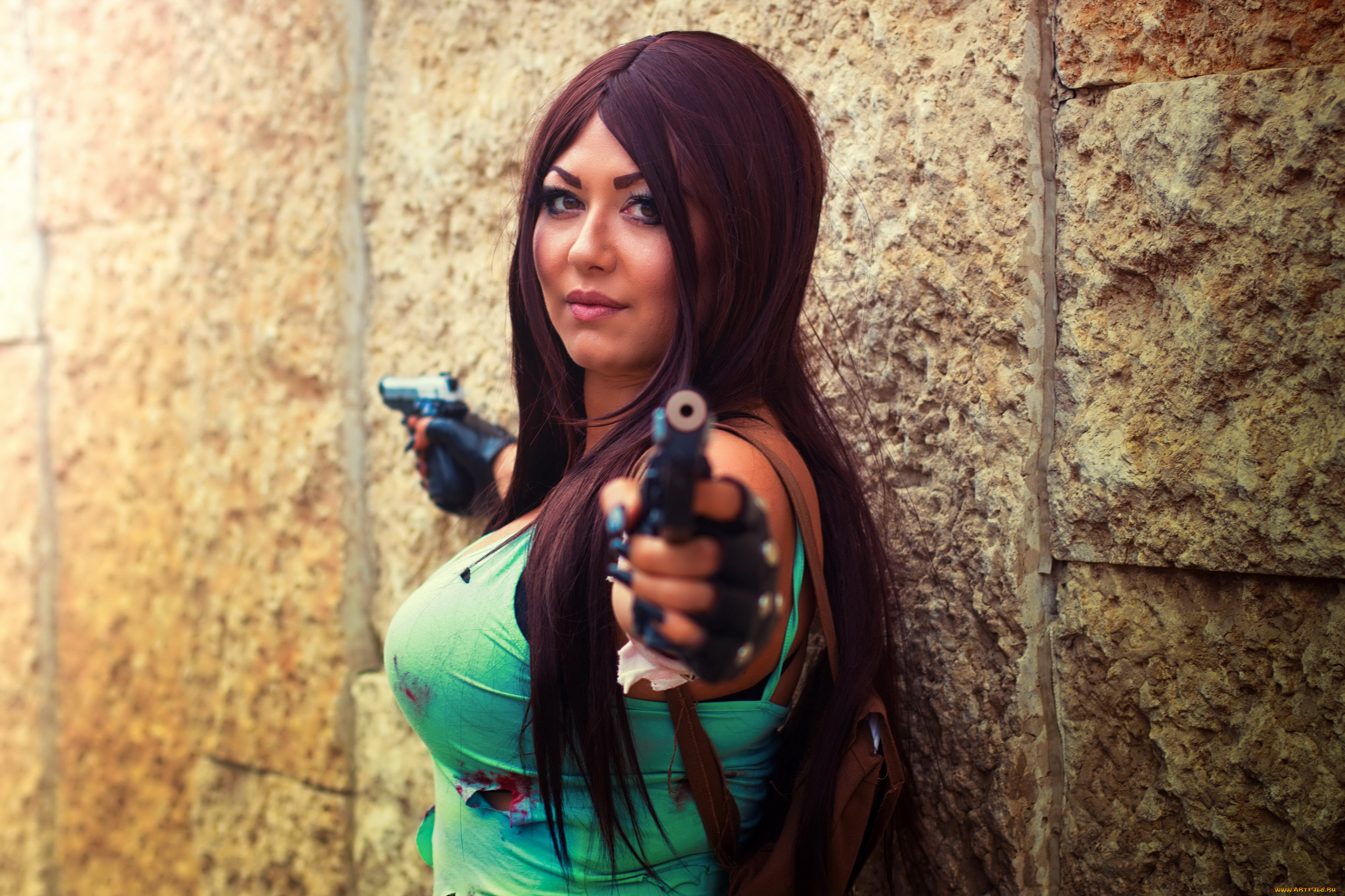 разное, cosplay, , косплей, пистолет, взгляд, фон, девушка, miss, chezza