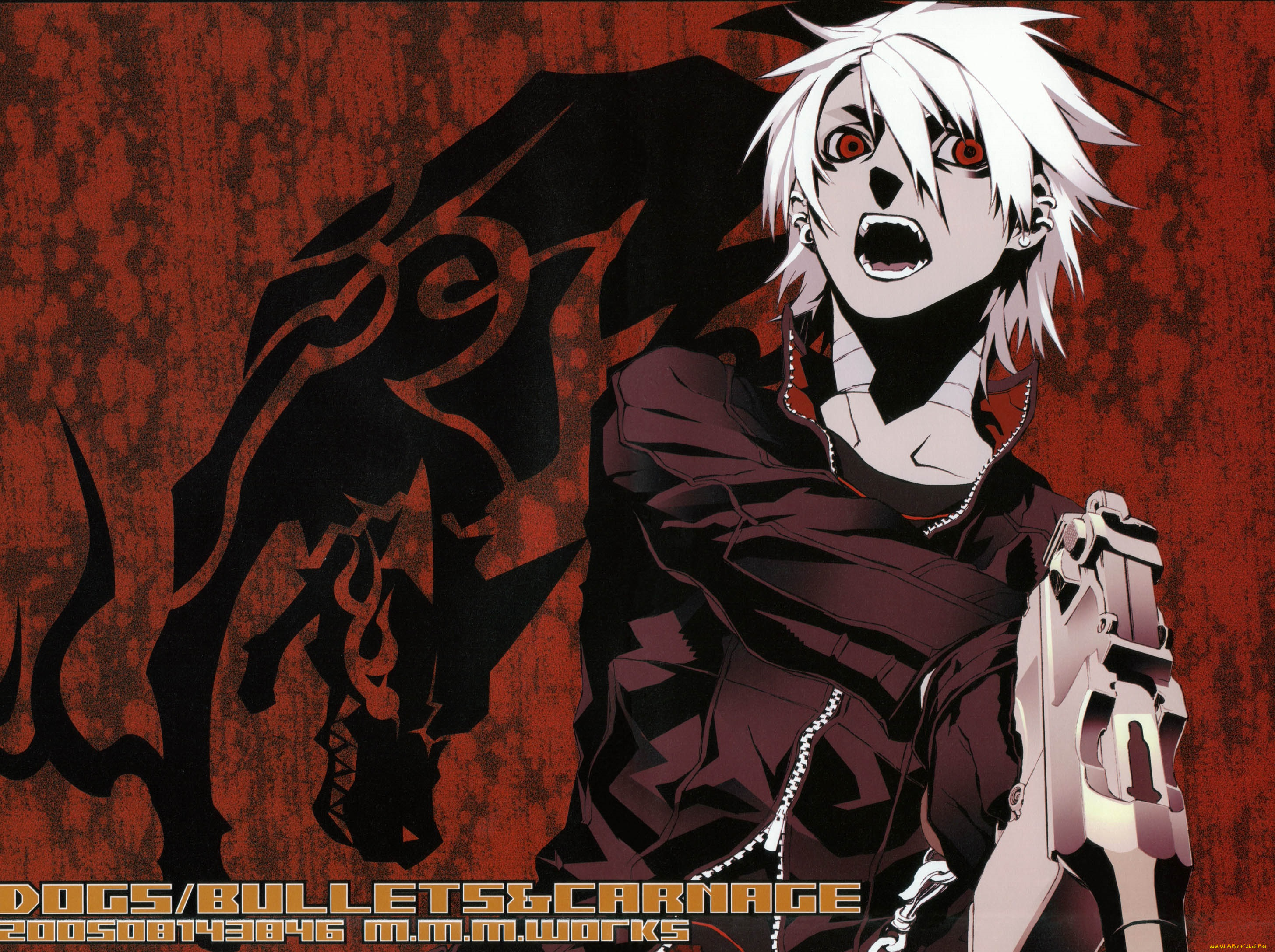 аниме, dogs, , bullets, &, carnage, haine, rammsteiner