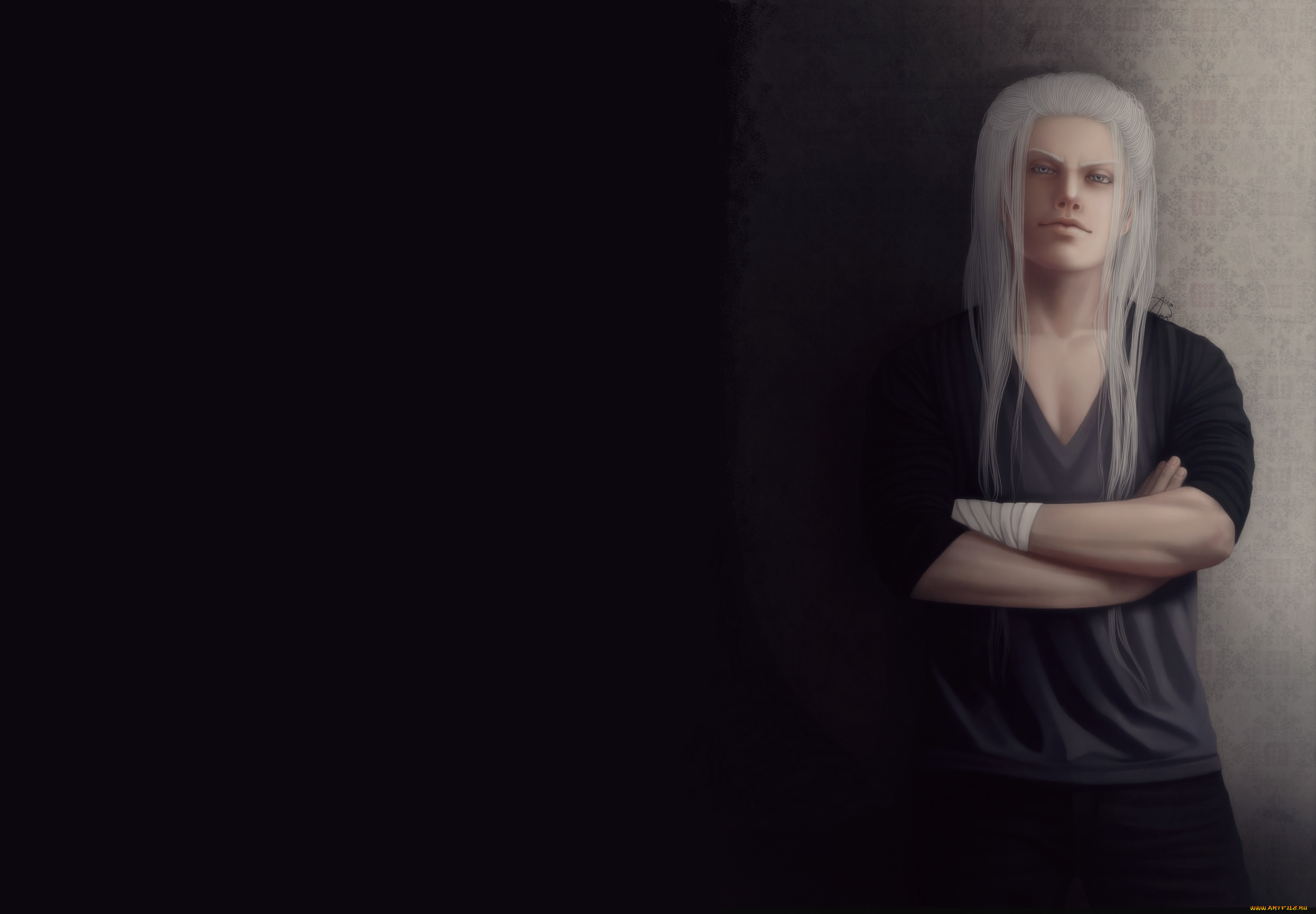 аниме, katekyo, hitman, reborn, superbi, squalo