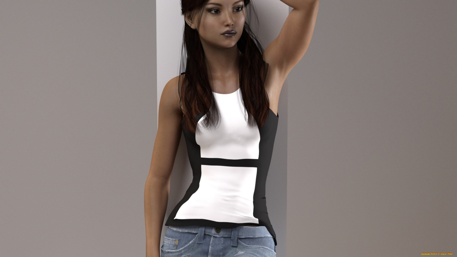 3д, графика, люди, , people, фон, взгляд, девушка