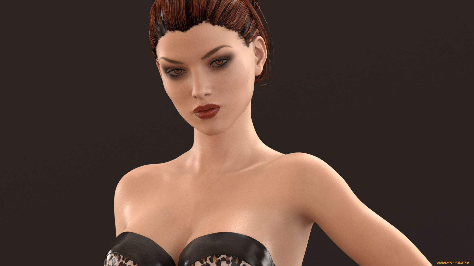 3д, графика, люди, , people, взгляд, фон, девушка