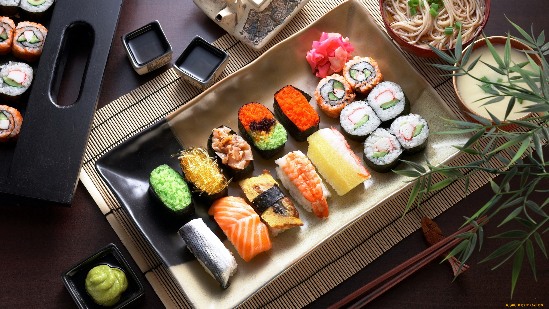 еда, рыба, , морепродукты, , суши, , роллы, имбирь, роллы