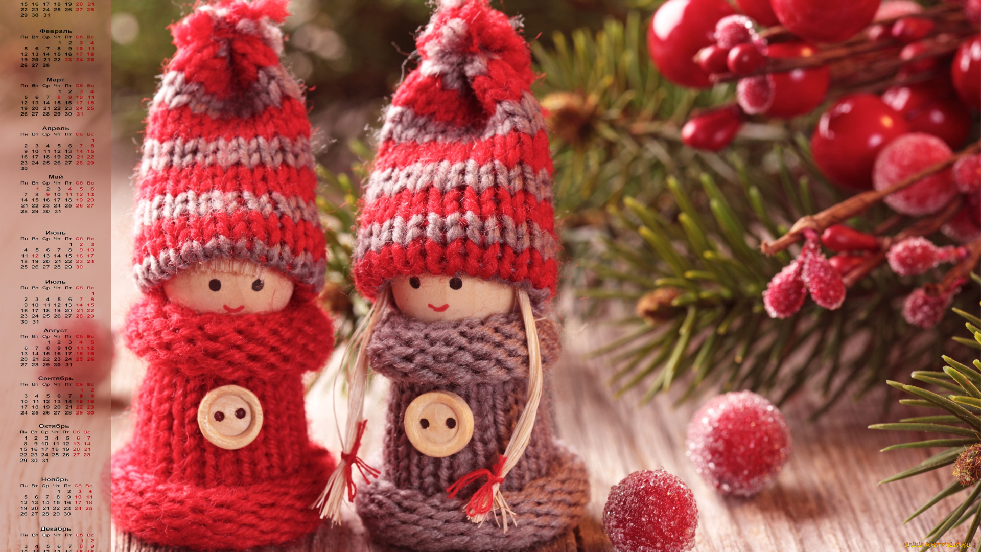 календари, праздники, , салюты, 2018, ветви, кукла