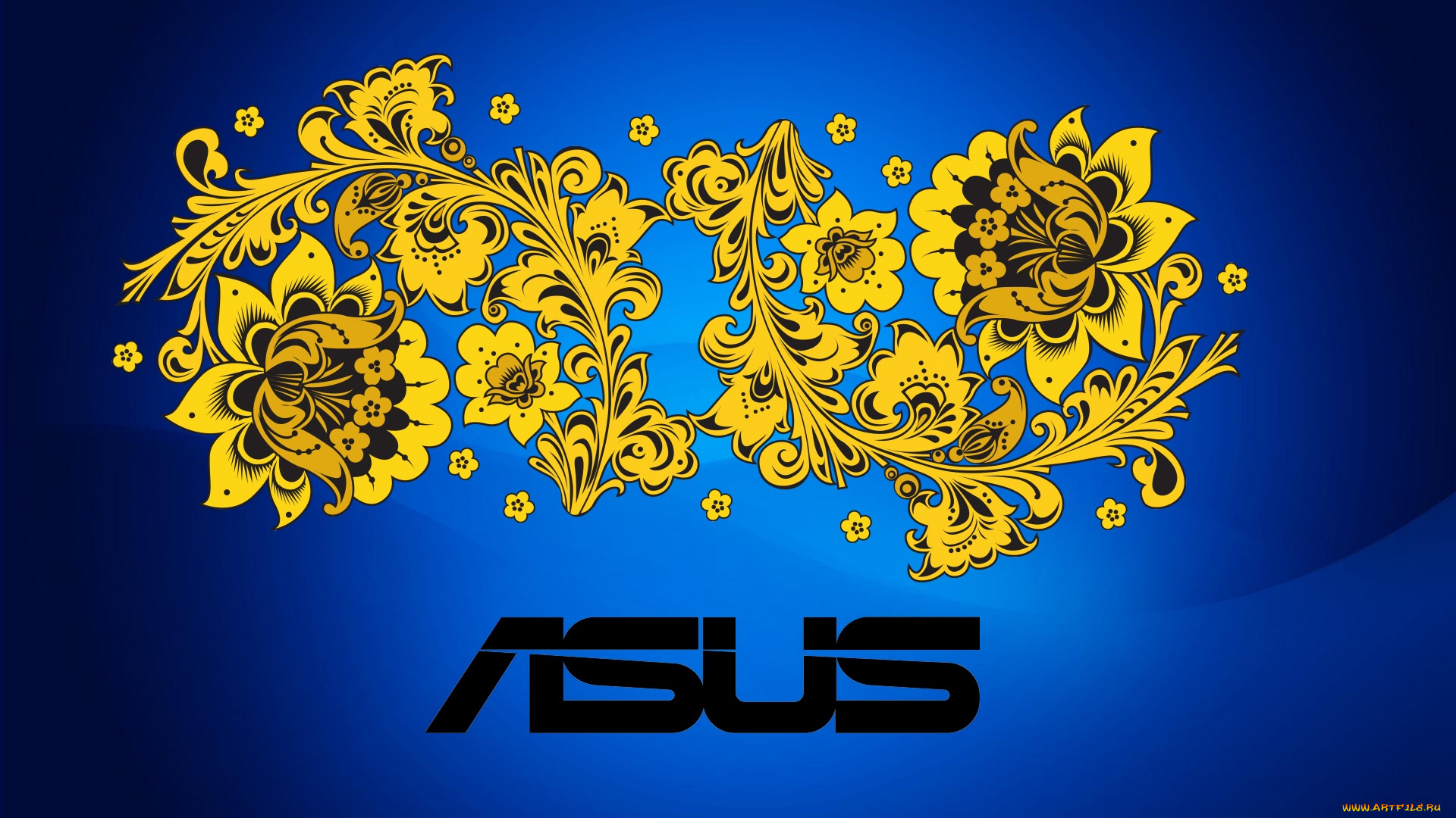 компьютеры, asus, логотип, фон