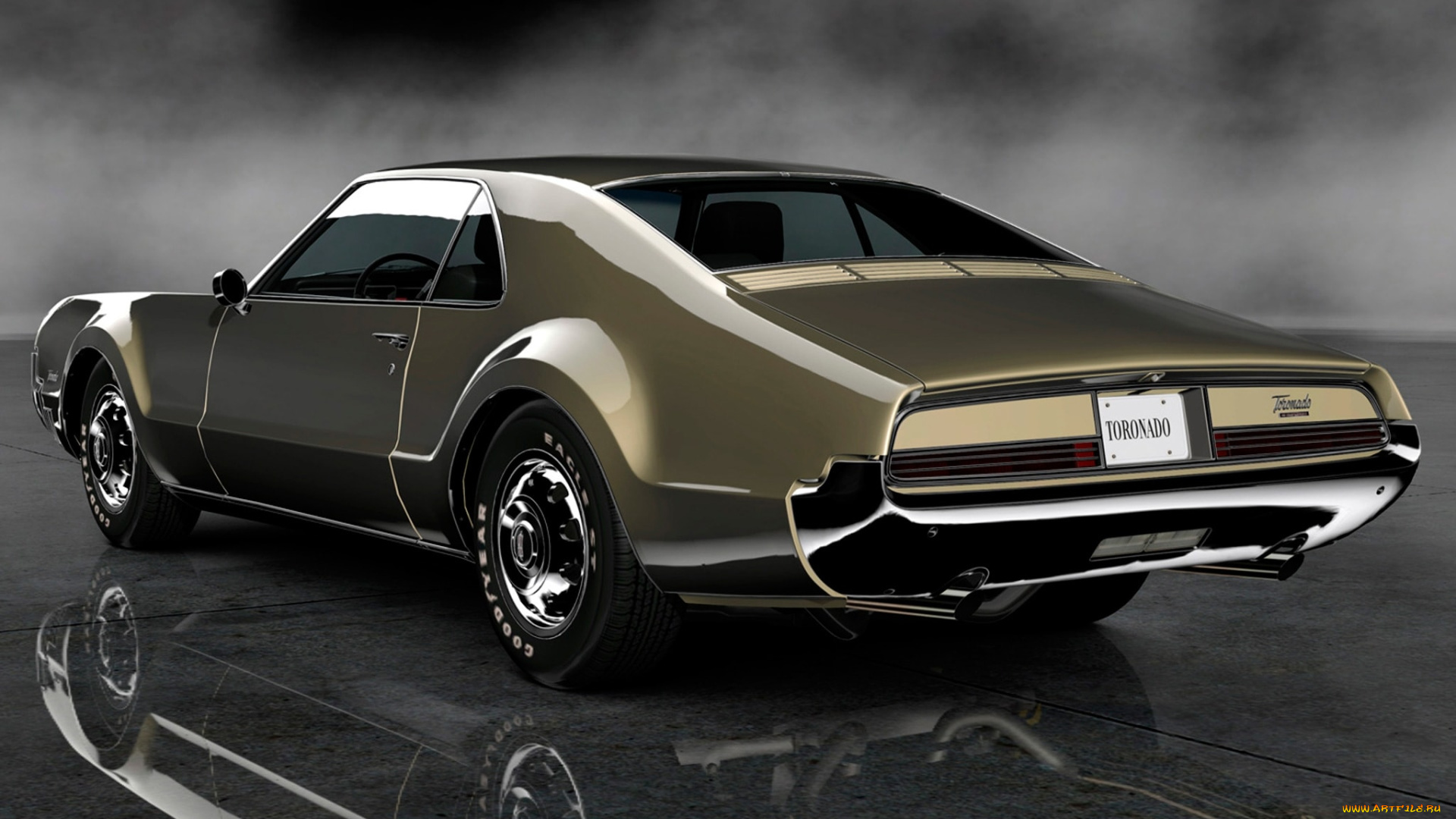 oldsmobile, toronado, 1966, автомобили, 3д, oldsmobile, toronado, 1966