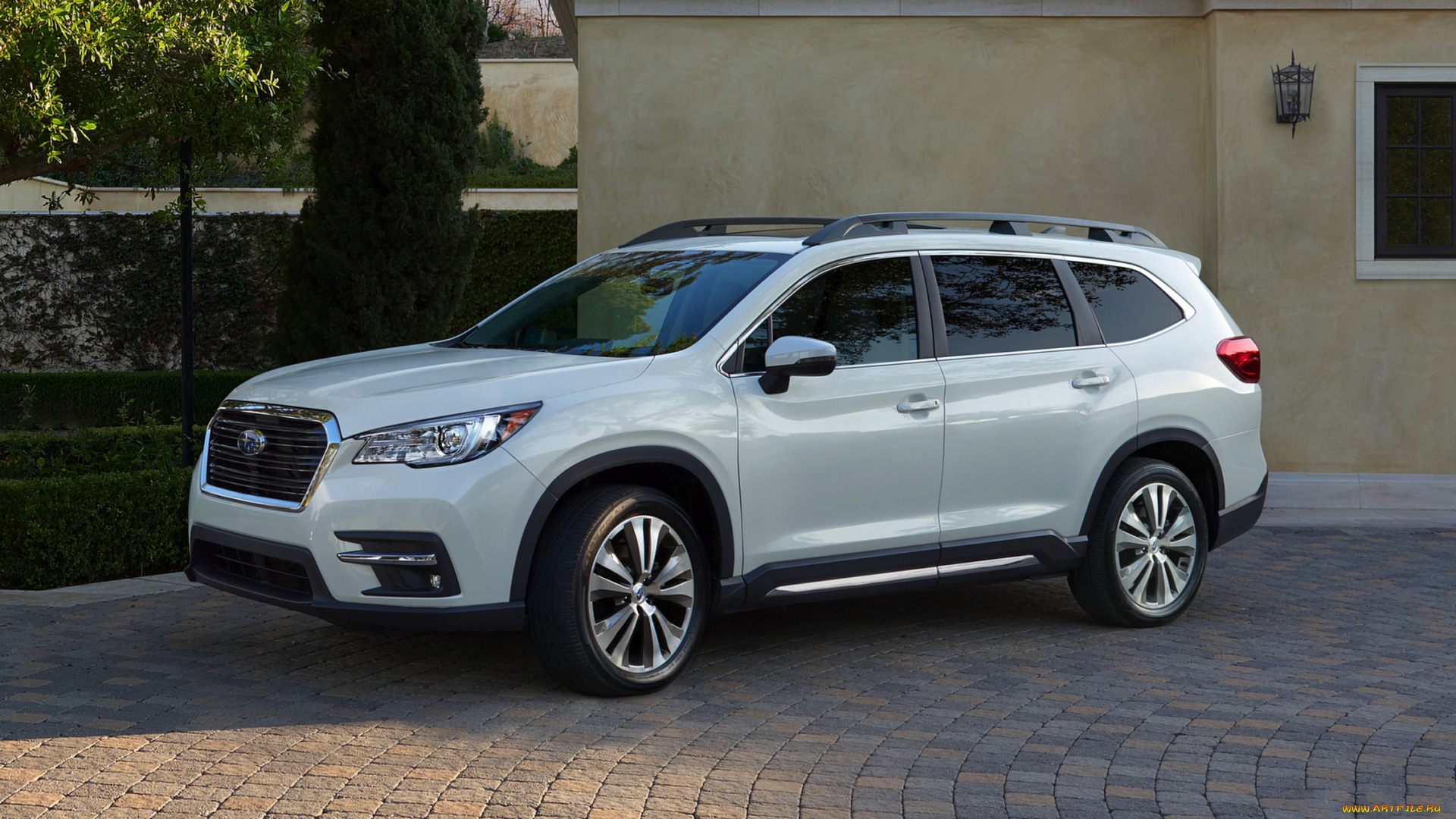 subaru, ascent, 2019, автомобили, subaru, ascent, 2019, внедорожник, белый