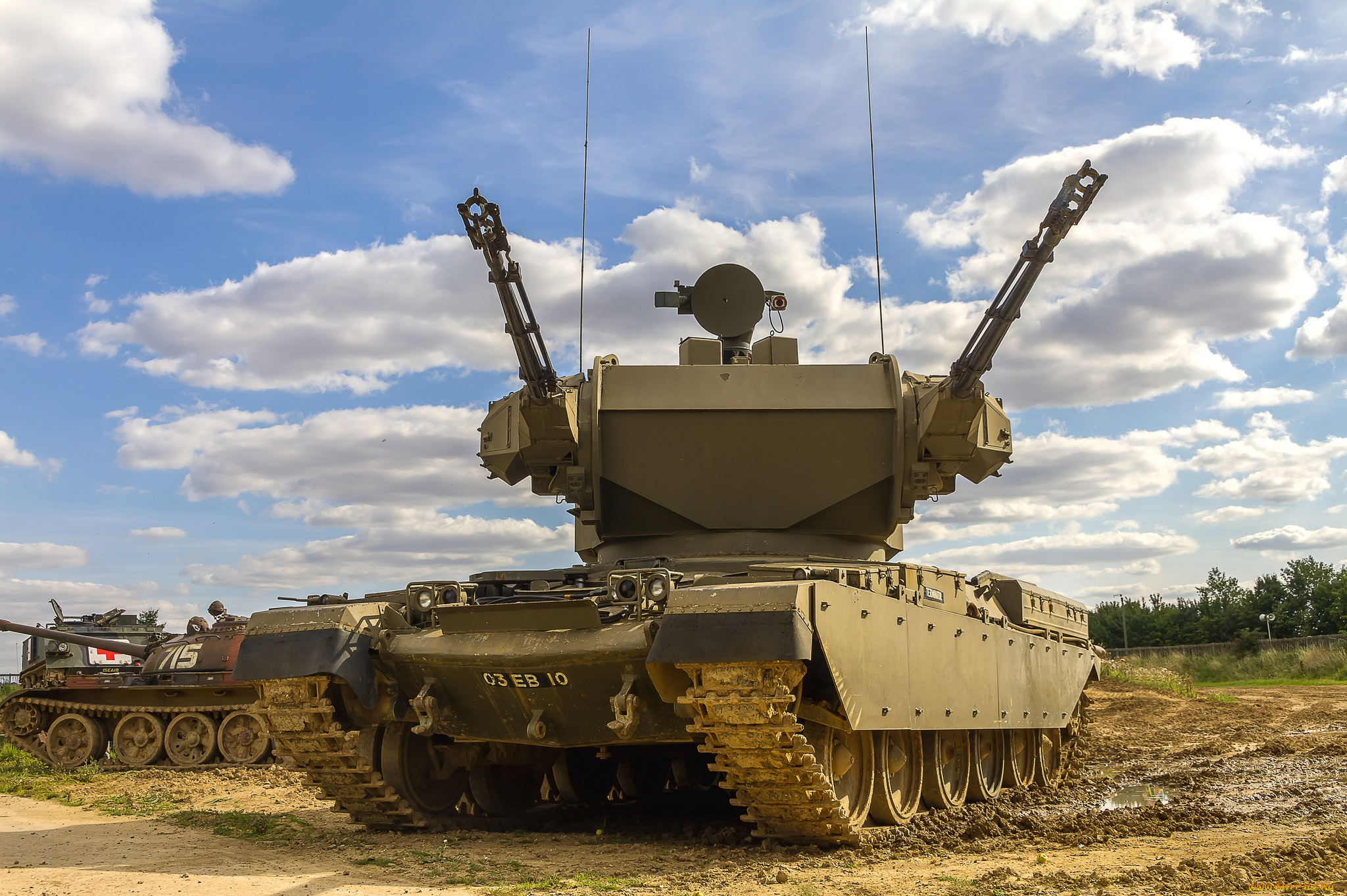 техника, военная, техника, зенитная, установка, армия