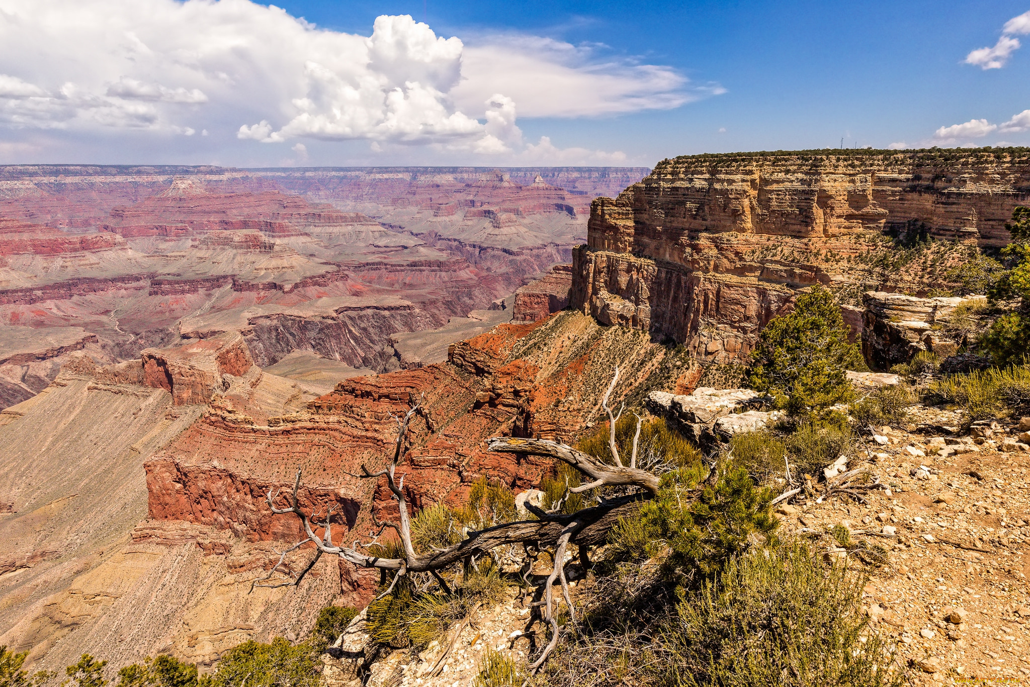 природа, горы, простор