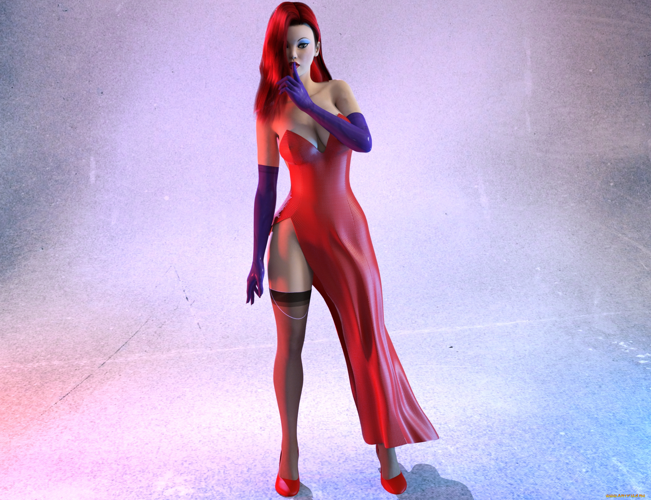 3д, графика, фантазия, , fantasy, девушка, взгляд, фон