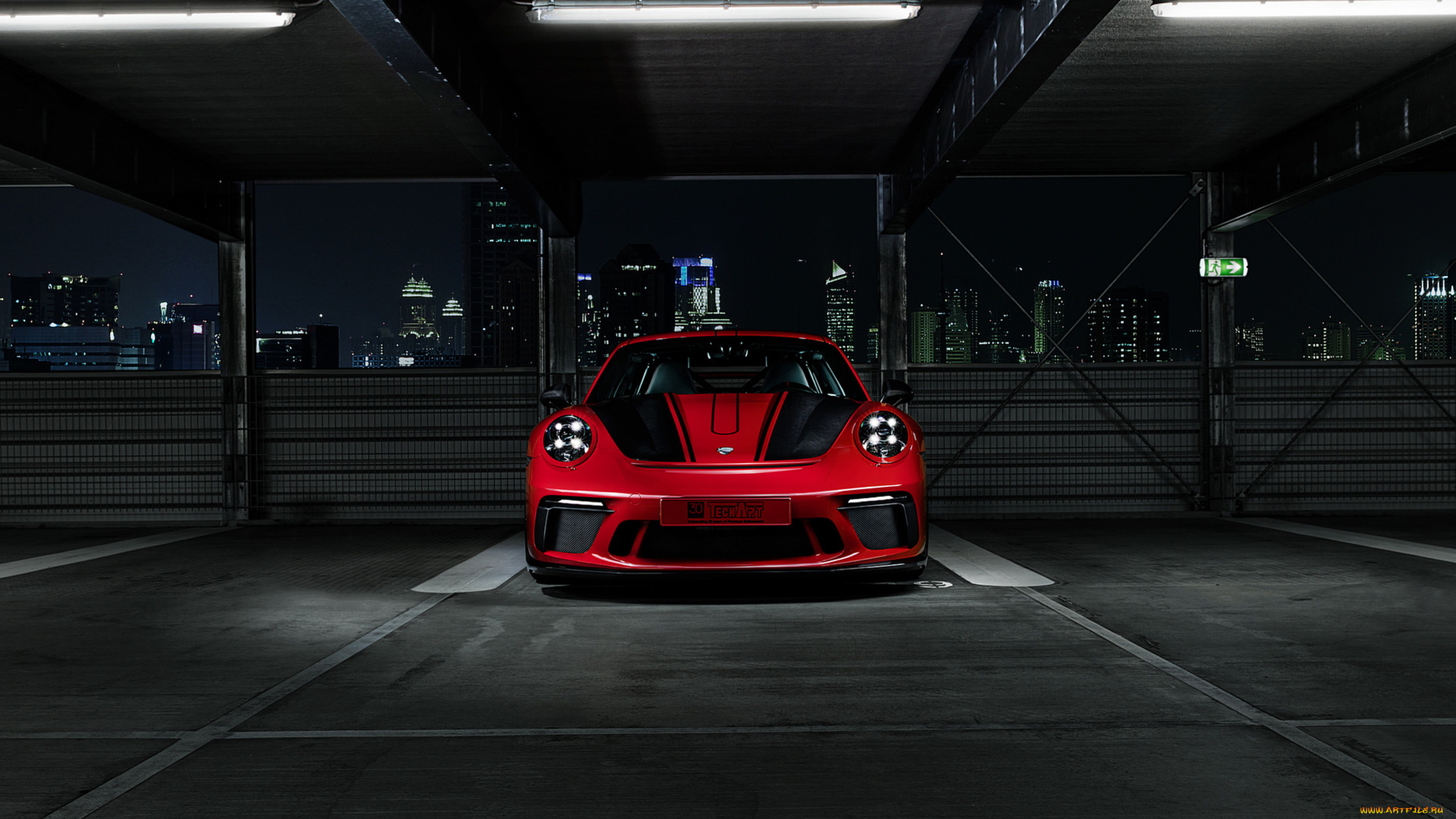 techart, porsche, 911, gt3, 2018, автомобили, porsche, techart, 911, gt3, 2018