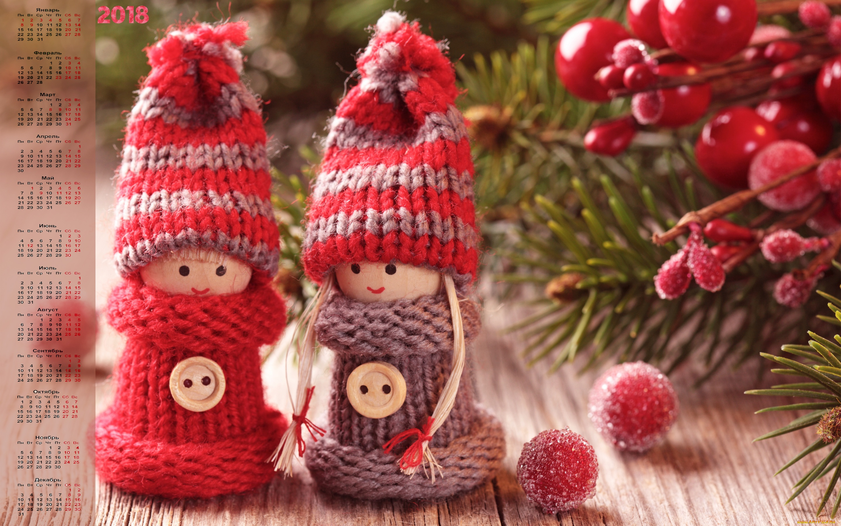 календари, праздники, , салюты, 2018, ветви, кукла