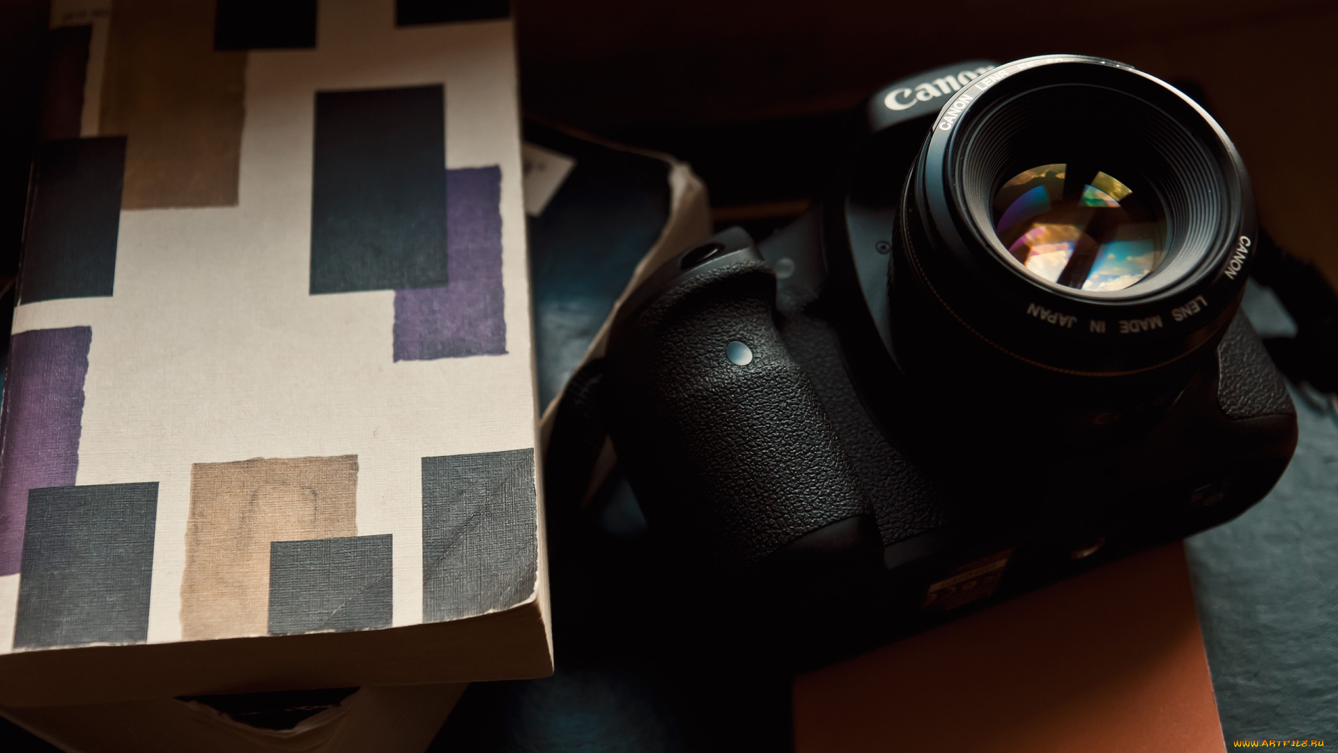 canon, бренды, книга, линза, объектив, цифровой, фотоаппарат