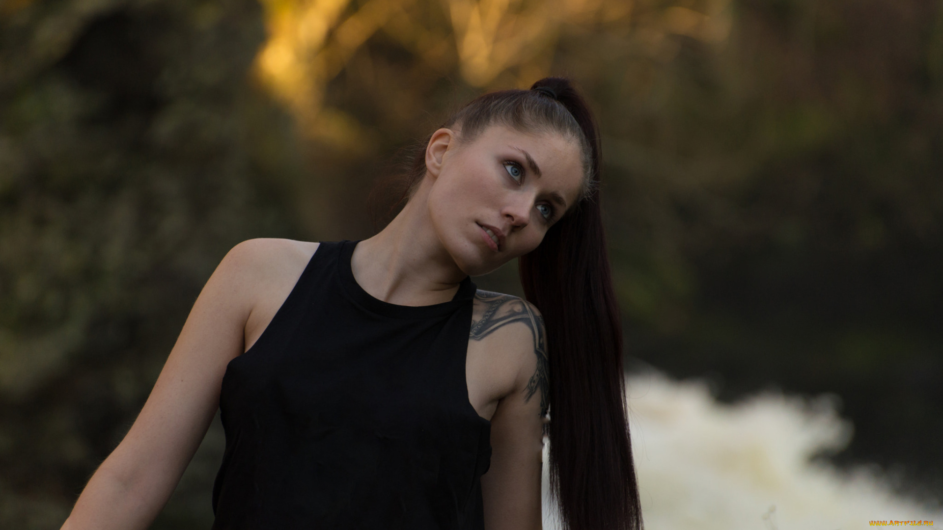 девушка, девушки, -unsort, , брюнетки, темноволосые, модель