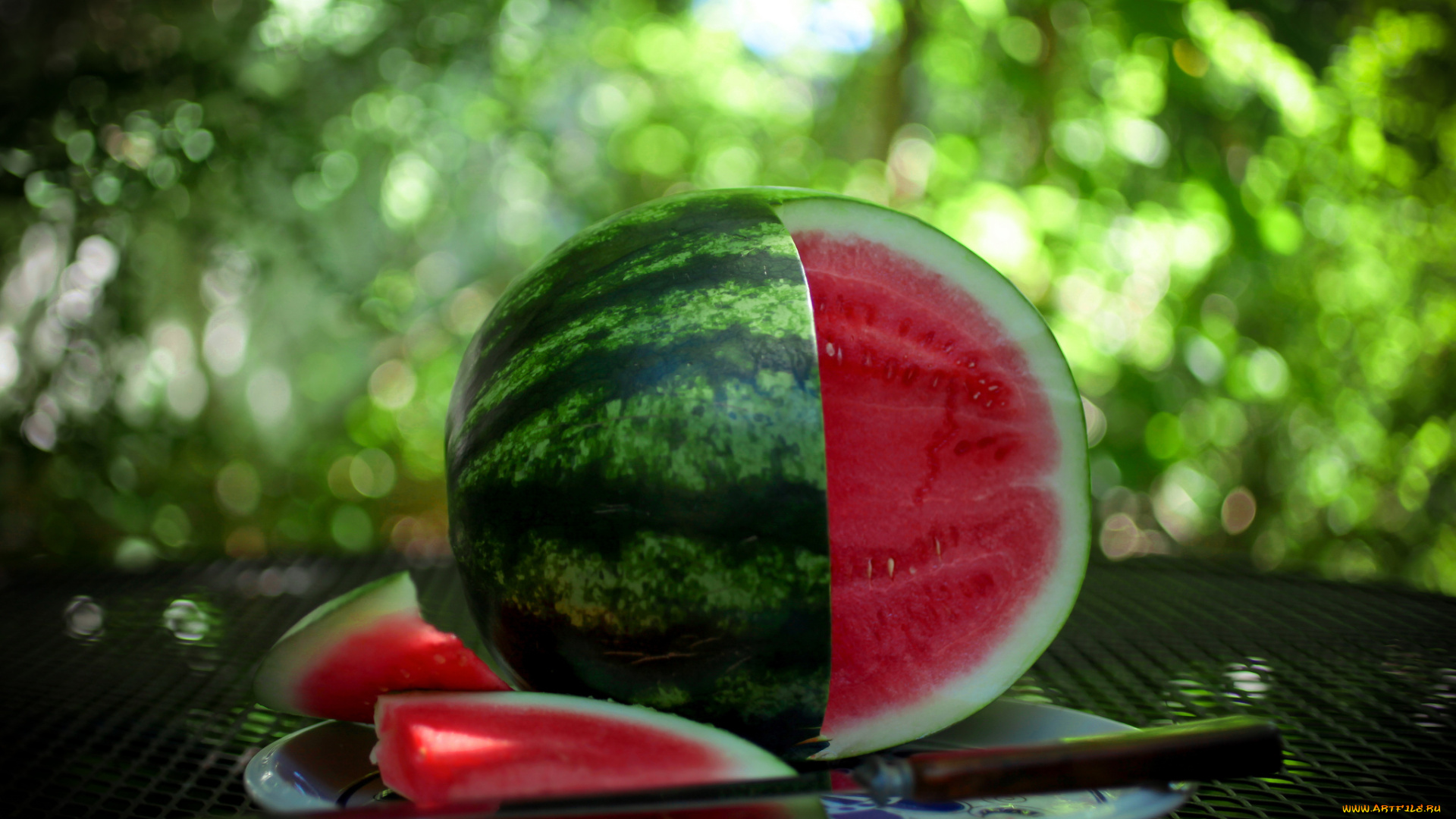 еда, арбуз, снедь