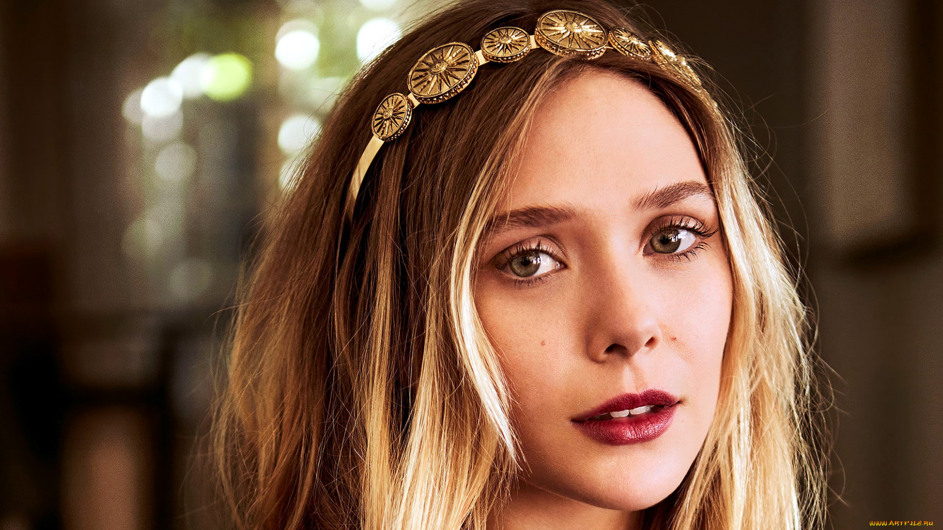 девушки, elizabeth, olsen, украшение