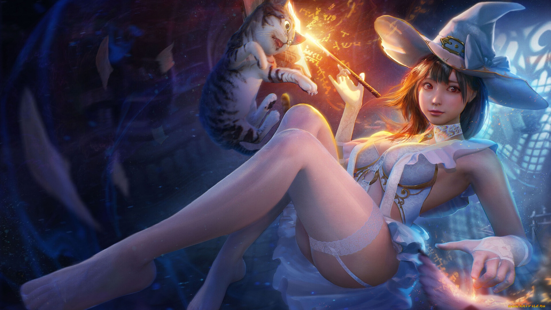 фэнтези, маги, , волшебники, witch, yuan