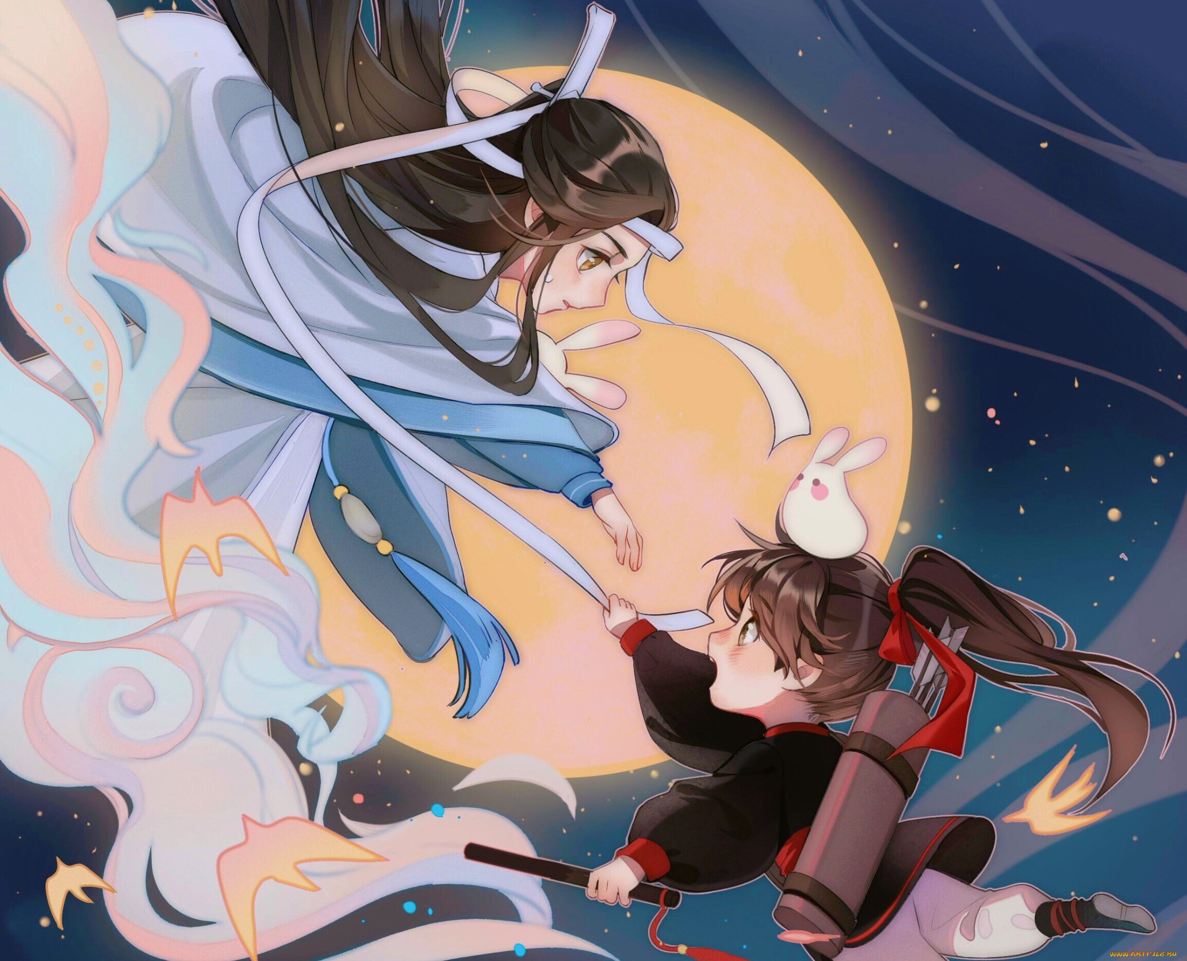 аниме, mo, dao, zu, shi, the, untamed, неукротимый, повелитель, чэньцин, мосян, тунсю, mo, dao, zu, shi, магистр, дьявольского, культа