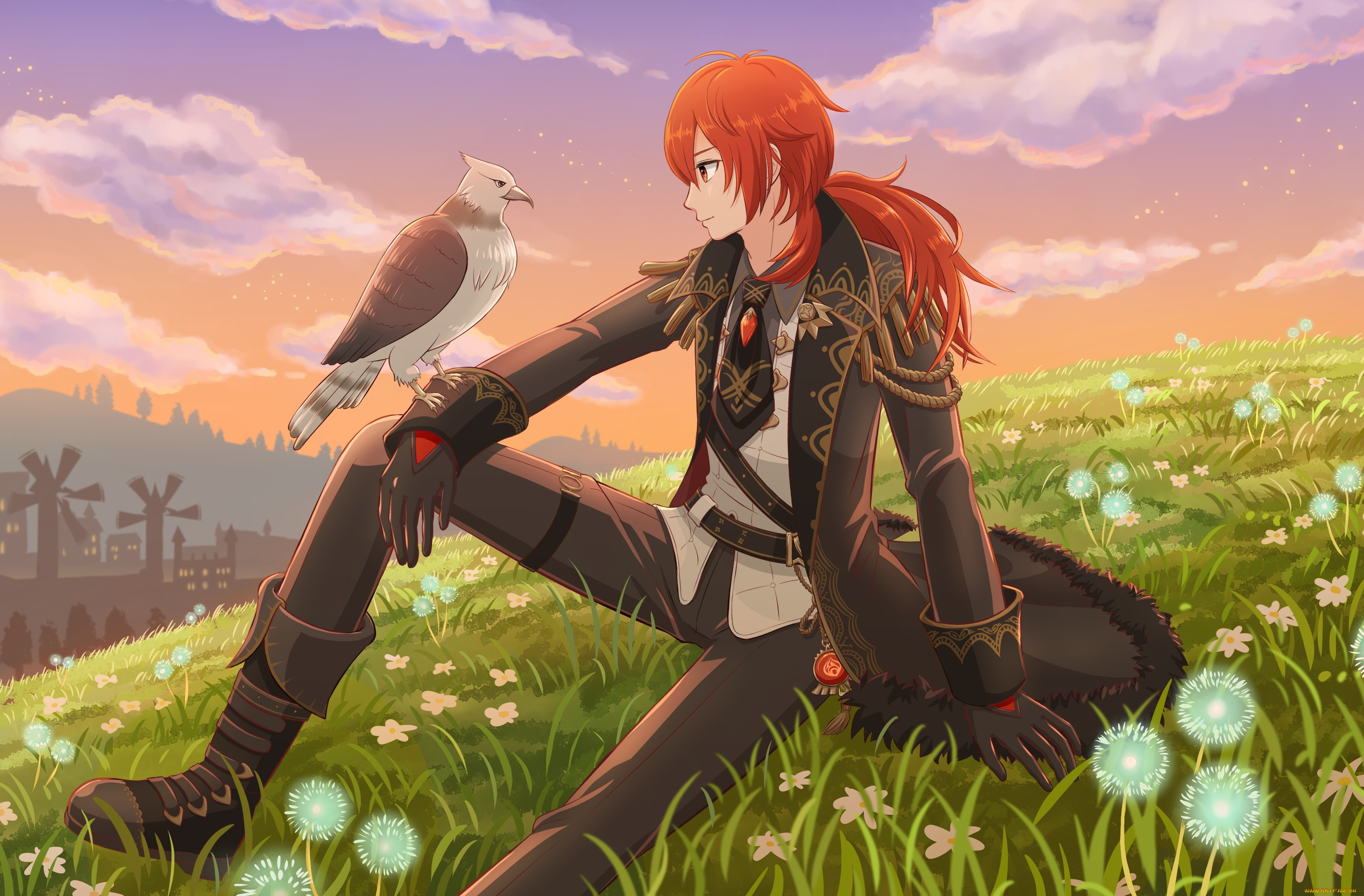 аниме, genshin, impact, genshin, impact