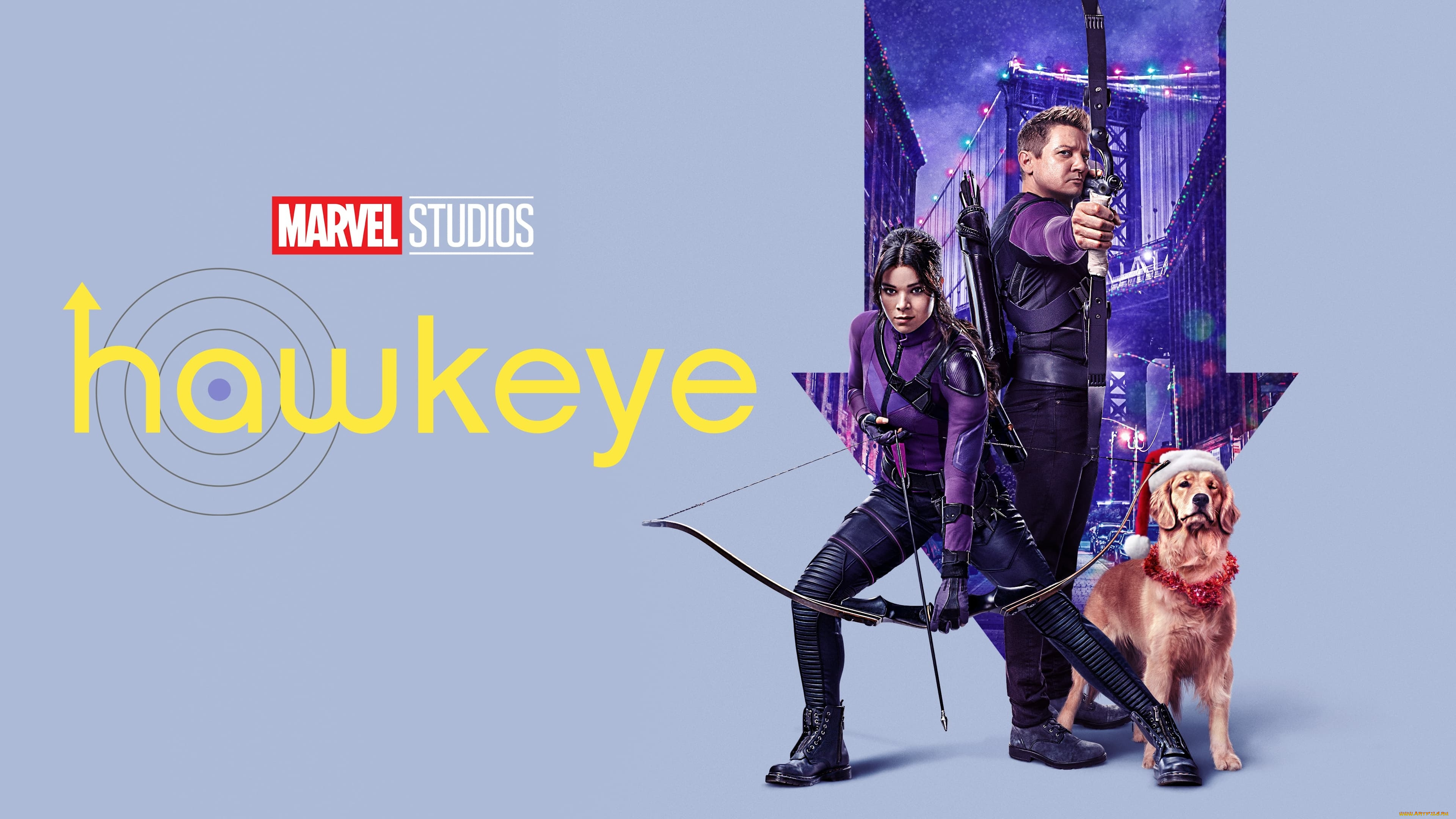 hawkeye, , мини–сериал, 2021, кино, фильмы, -unknown, , другое, соколиный, глаз, постер, мини, сериал, фантастика, боевик, драма, криминал, детектив, джереми, реннер, хейли, стайнфелд, clint, barton, kate, bishop