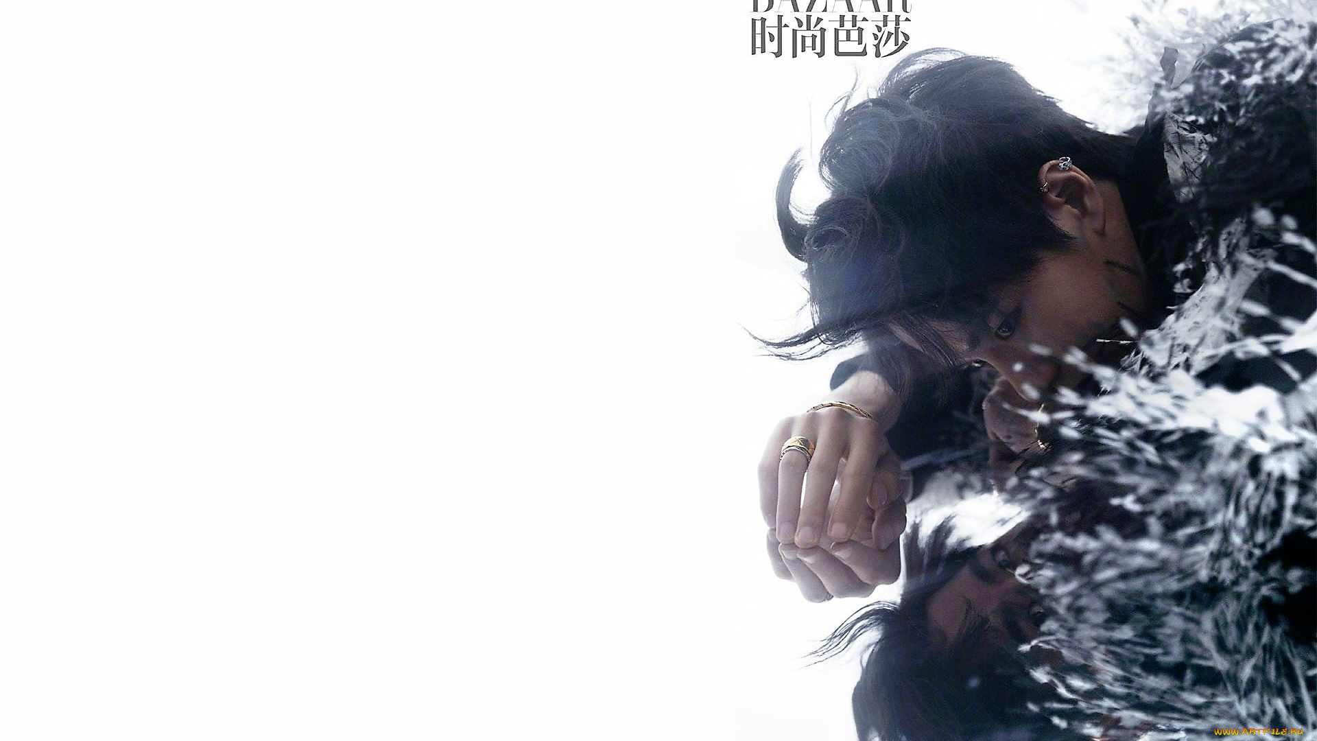 мужчины, wang, yi, bo, кольцо, отражение