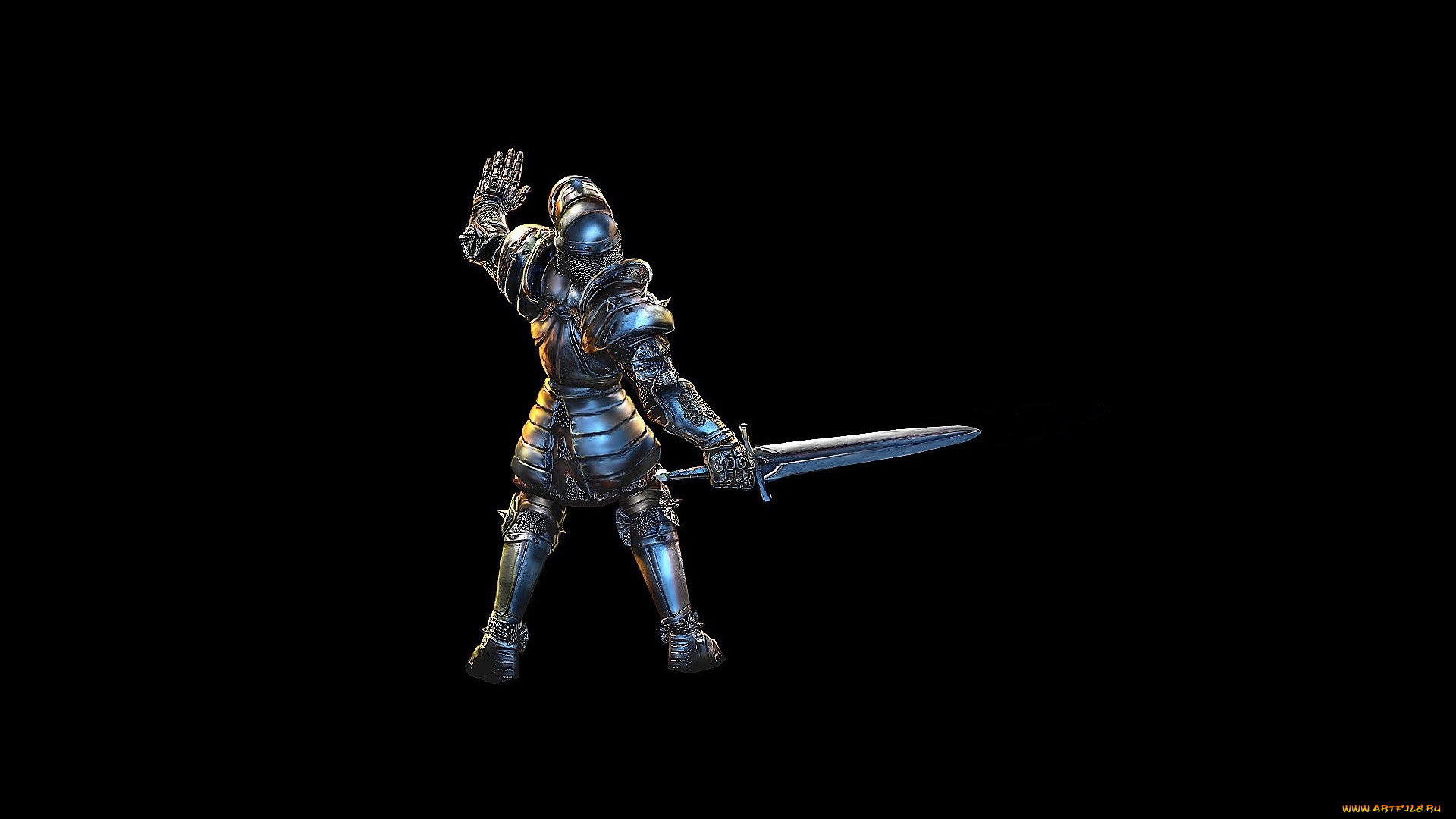 видео, игры, gothic, ii, рыцарь, меч