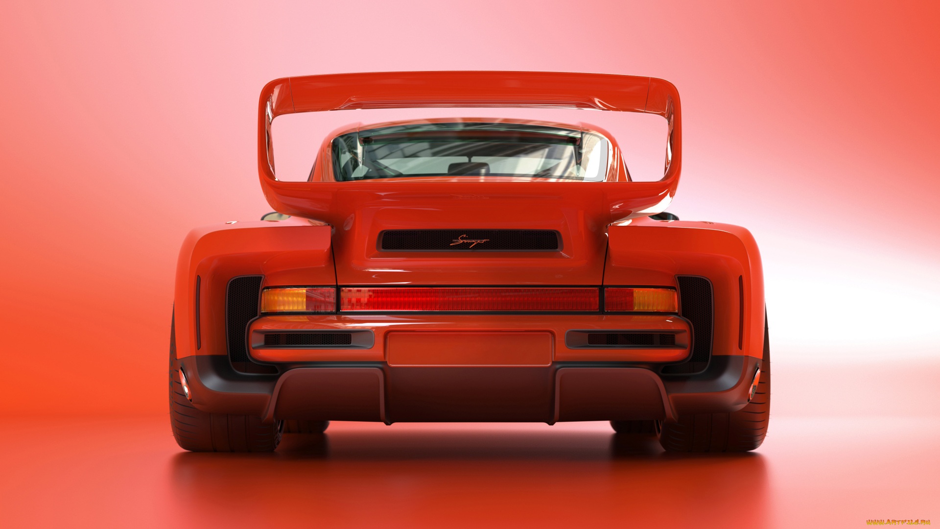 автомобили, 3д, singer, 911