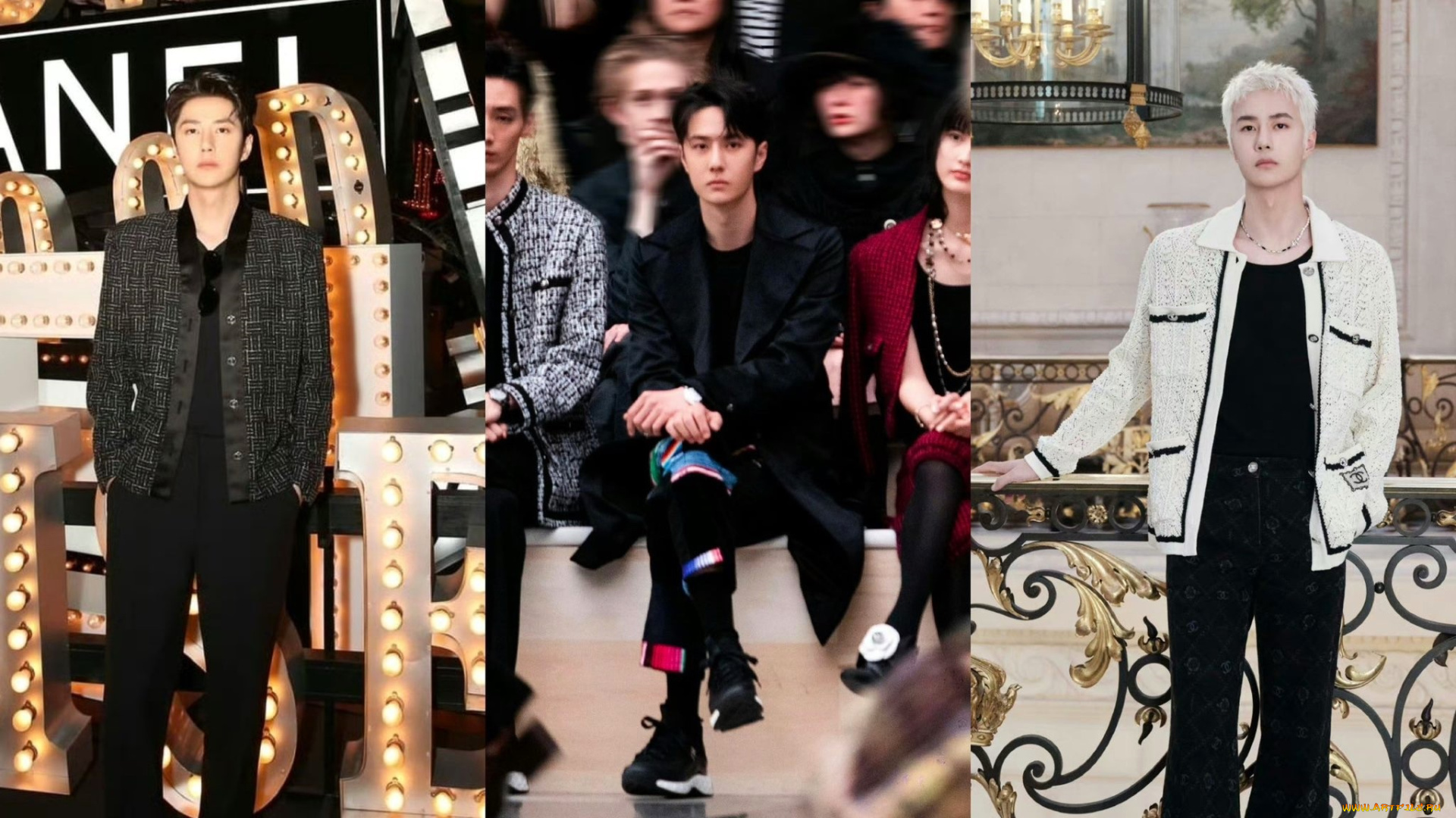 мужчины, wang, yi, bo, актер, пиджак, люди