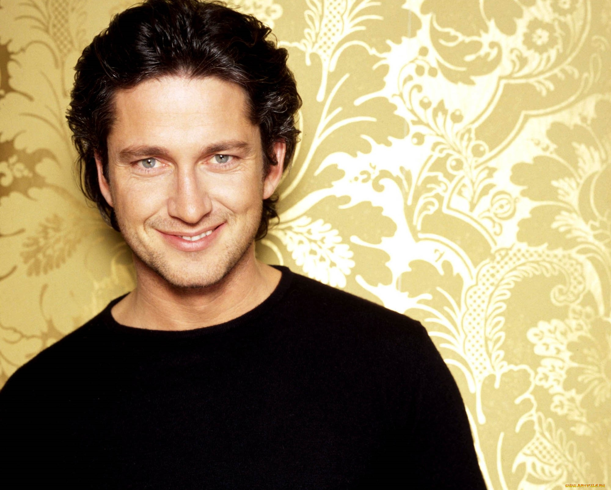 мужчины, gerard, butler, актер, лицо, свитер