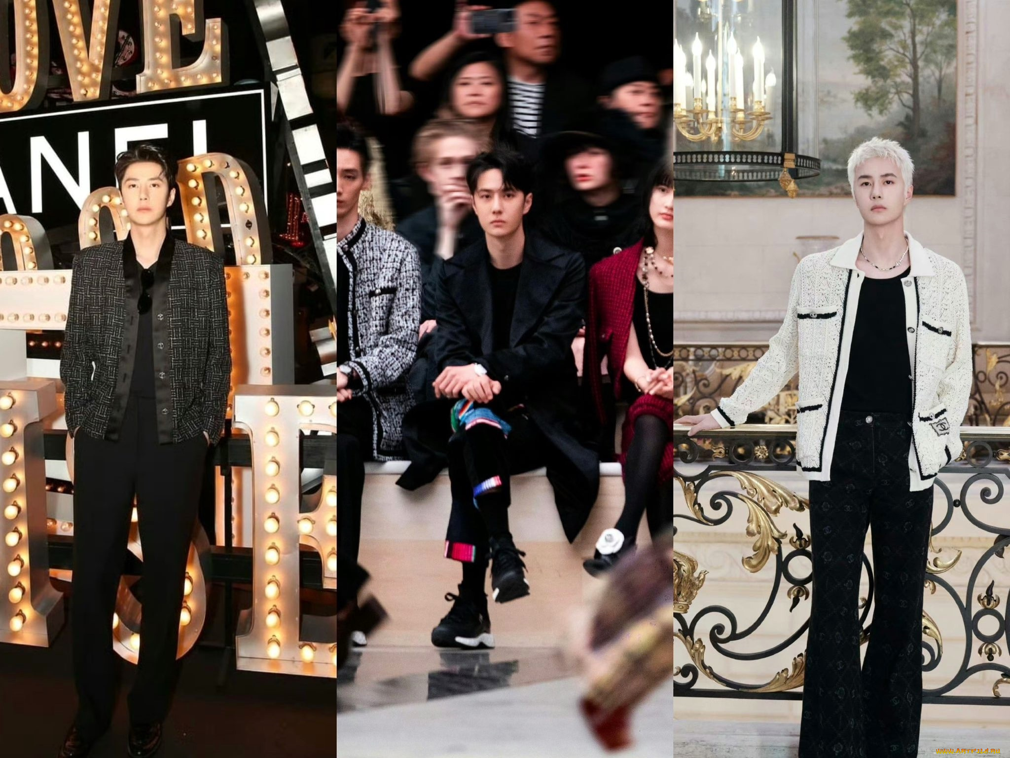 мужчины, wang, yi, bo, актер, пиджак, люди