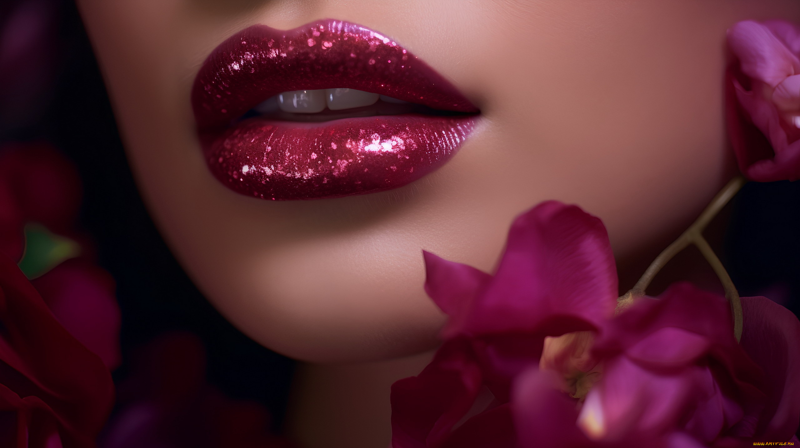 разное, губы, блеск, помада