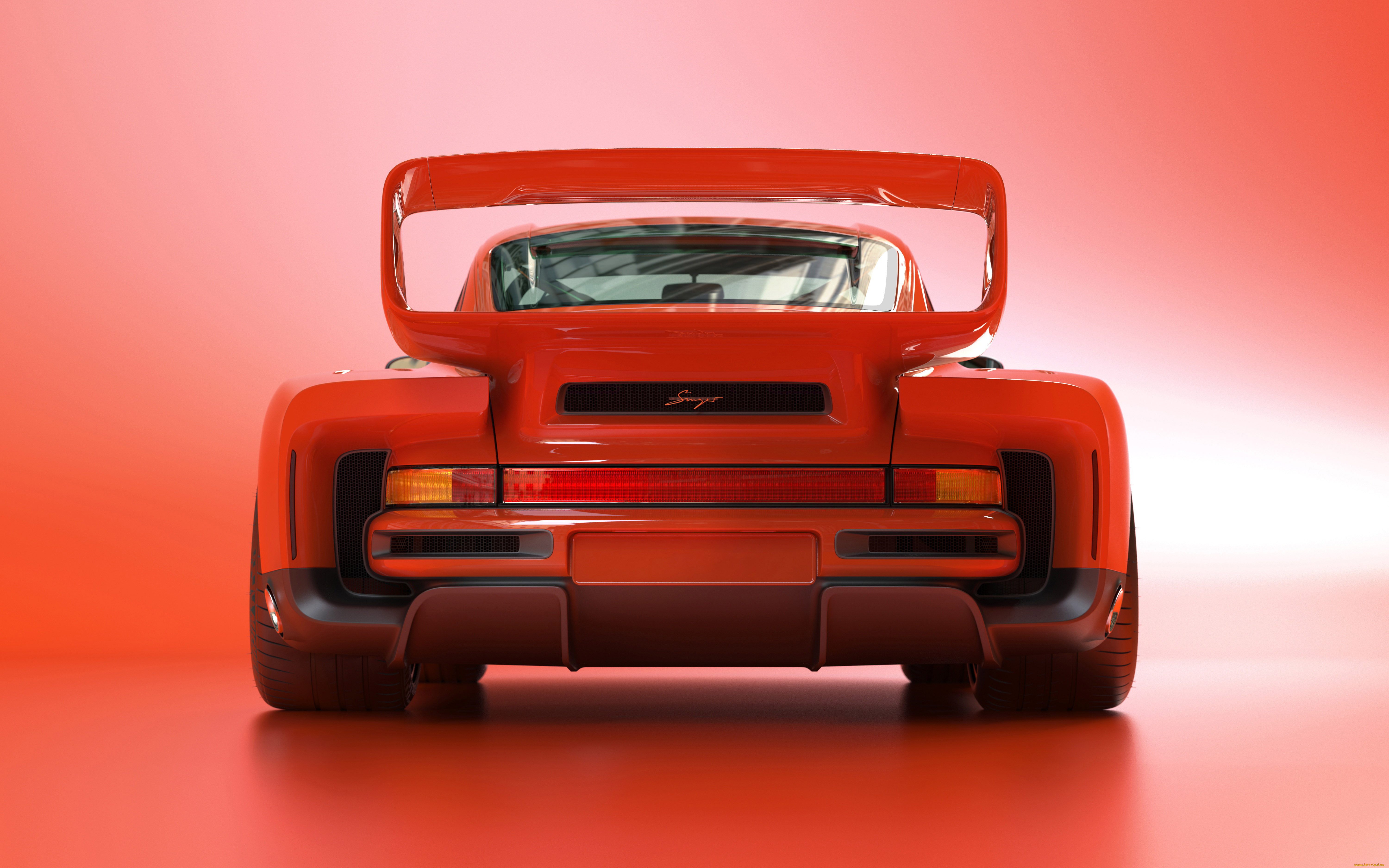 автомобили, 3д, singer, 911