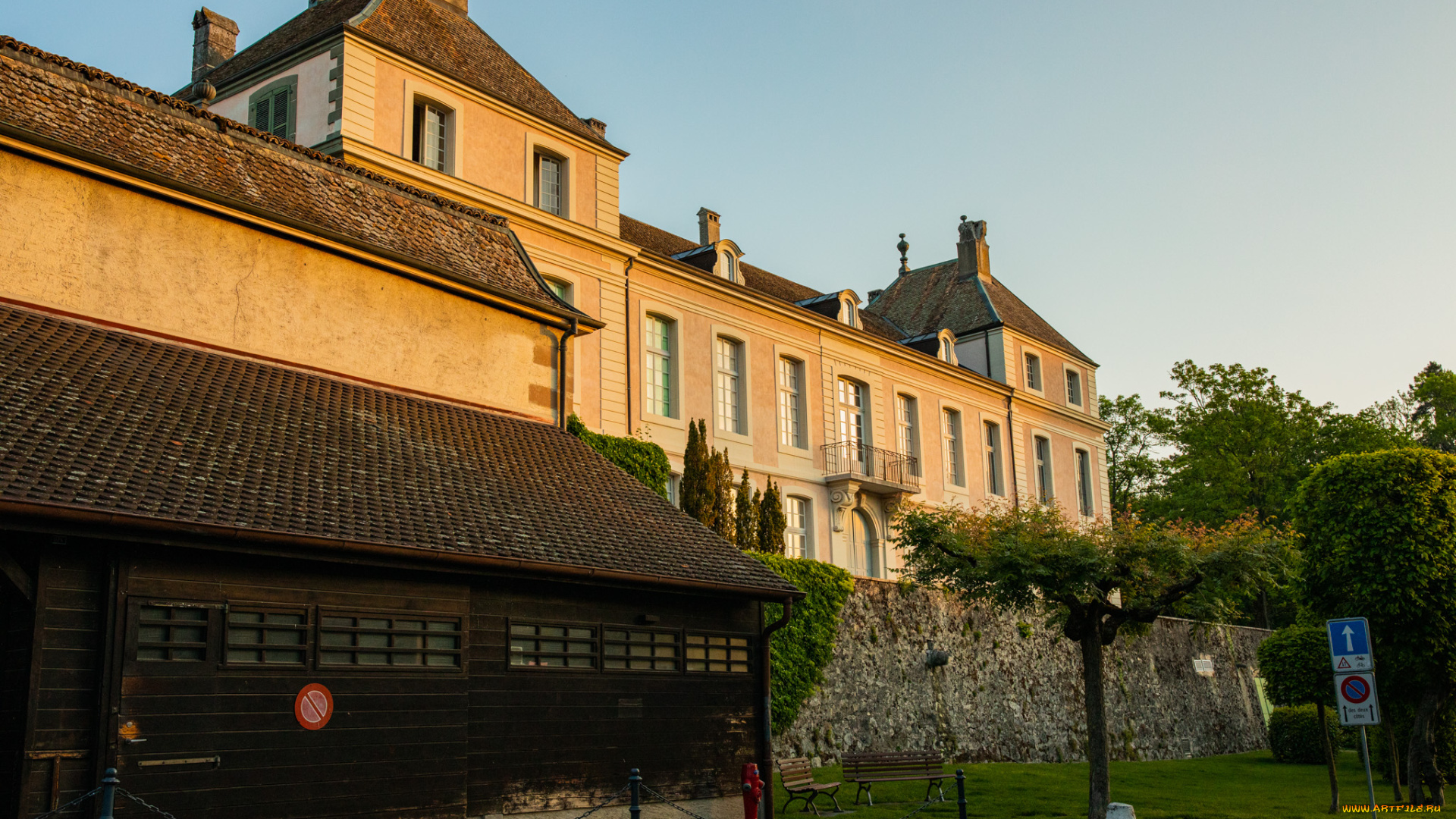 города, -, дворцы, , замки, , крепости, фотография, город, здание, архитектура, замок, chateau, деревья, зелень