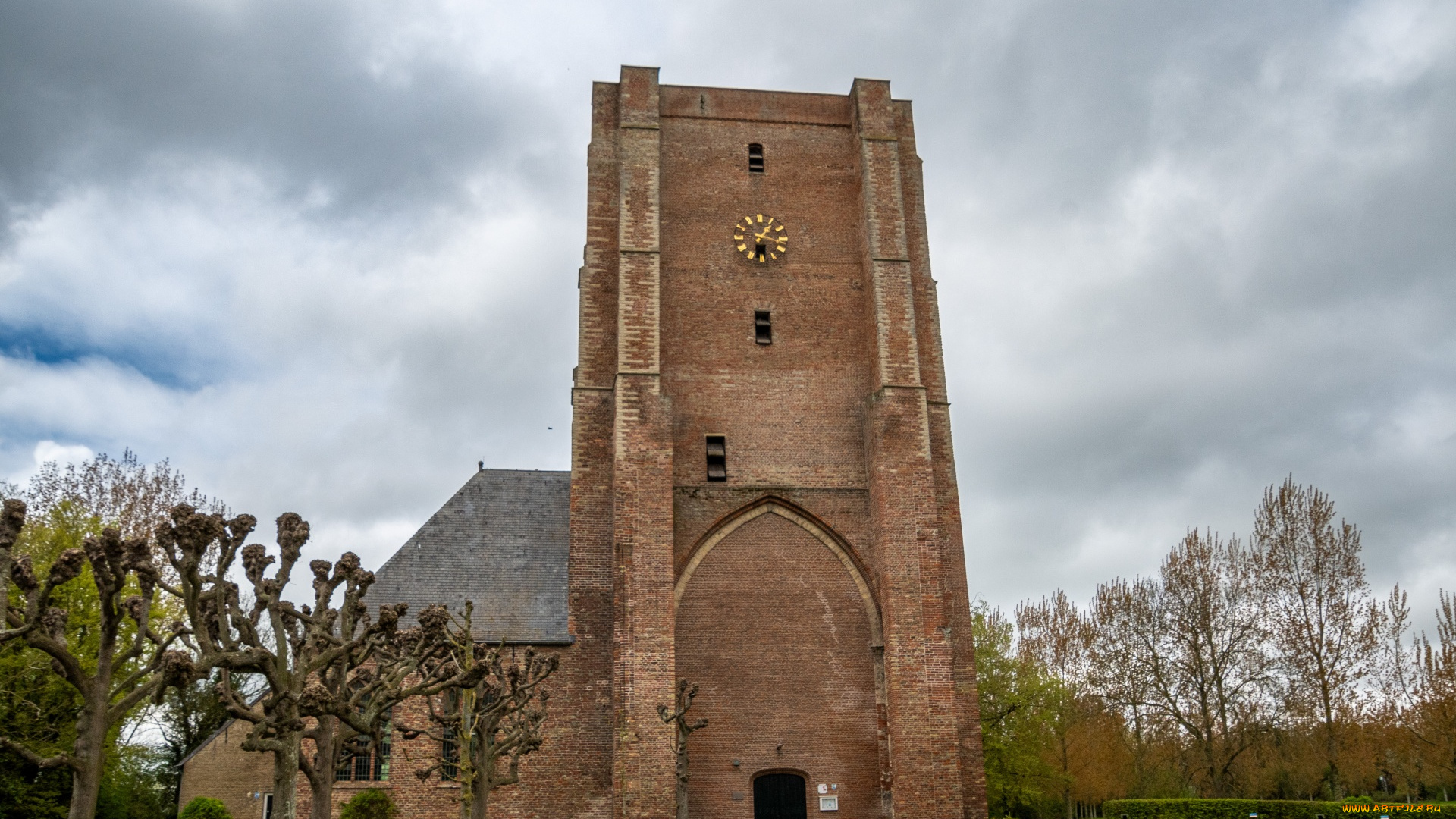 города, -, католические, соборы, , костелы, , аббатства, здание, костел, часы