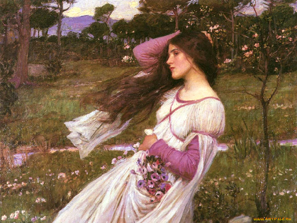 рисованные, john, william, waterhouse