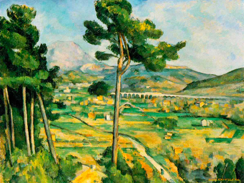 рисованные, paul, cezanne