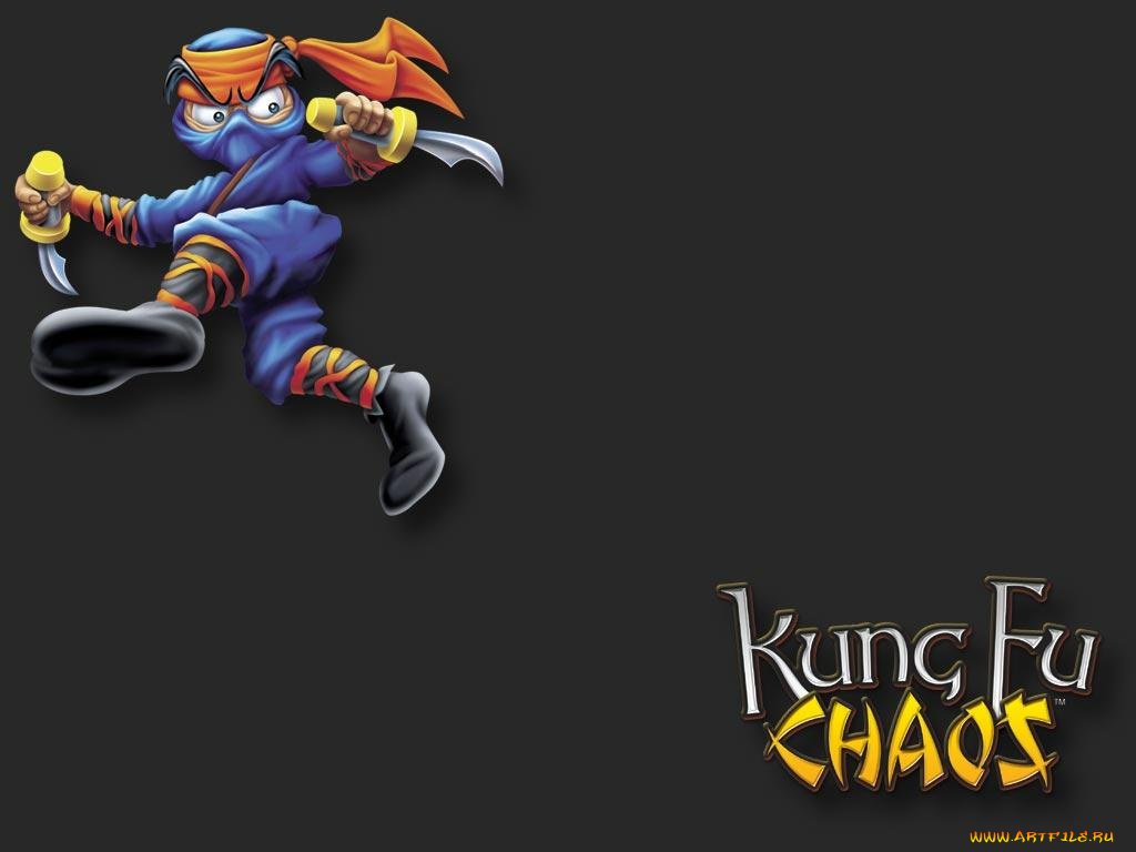 видео, игры, kung, fu, chaos