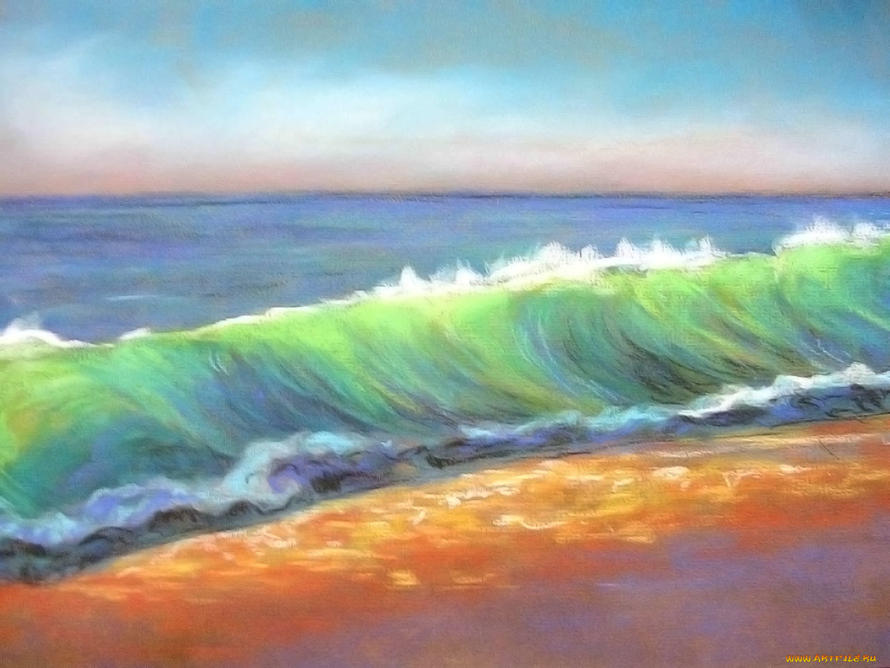 рисованные, природа