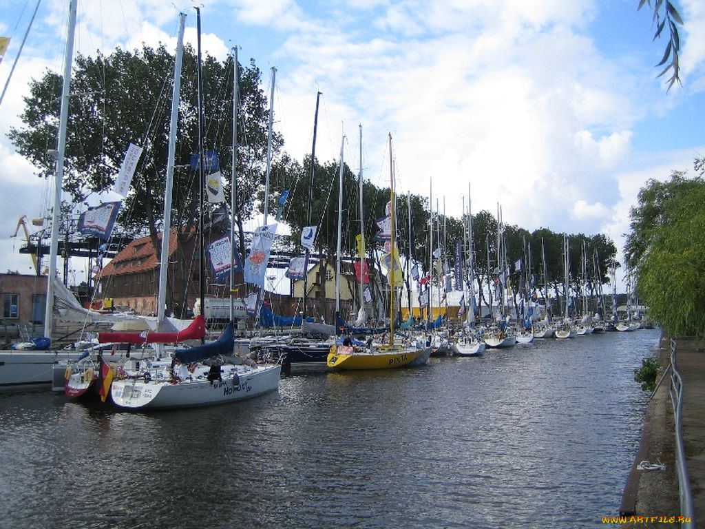 клайпеда, литва, корабли, порты, причалы