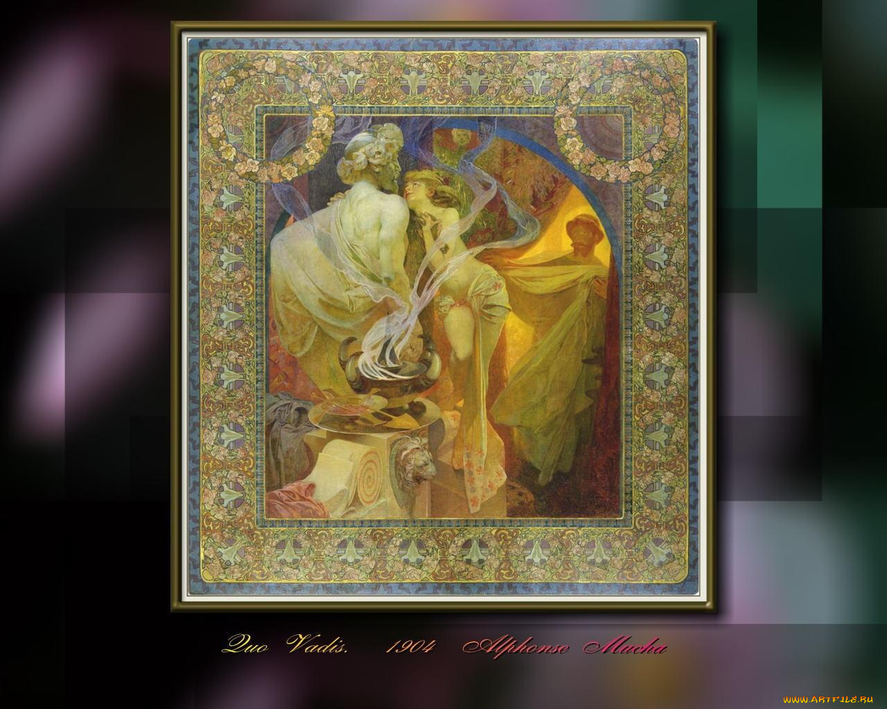 alphons, mucha, рисованные