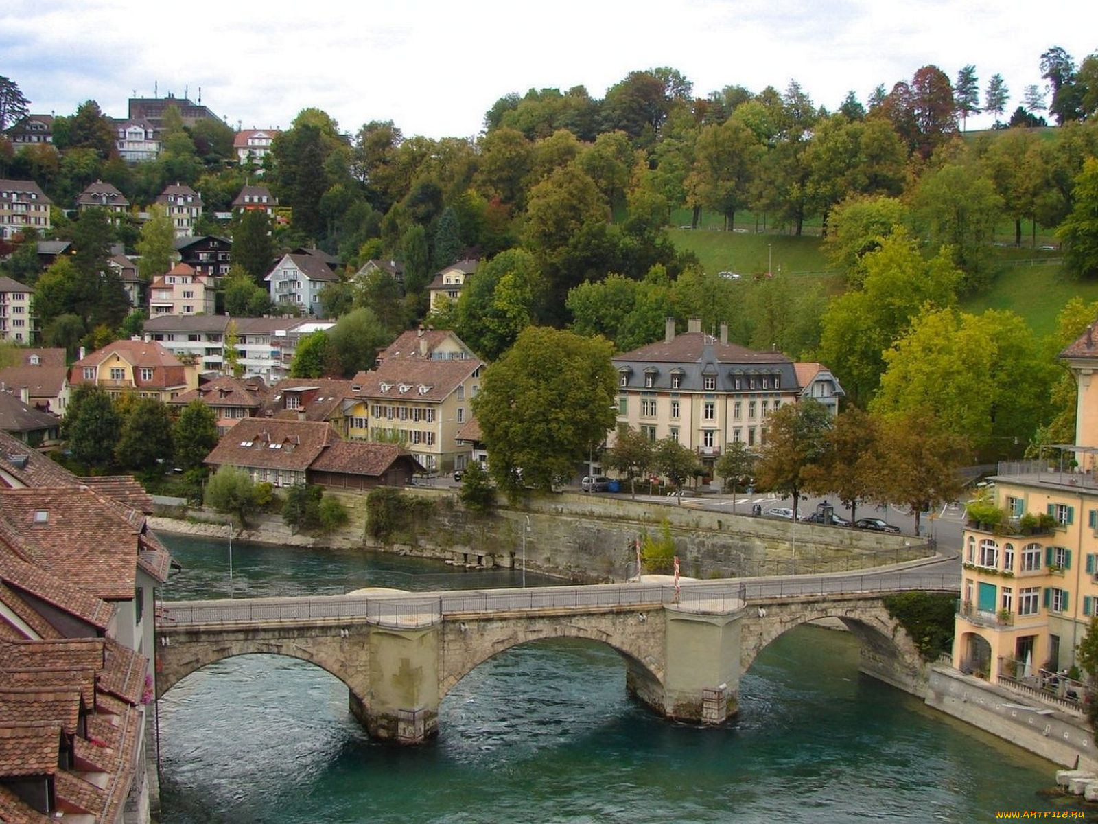 города, берн, швейцария