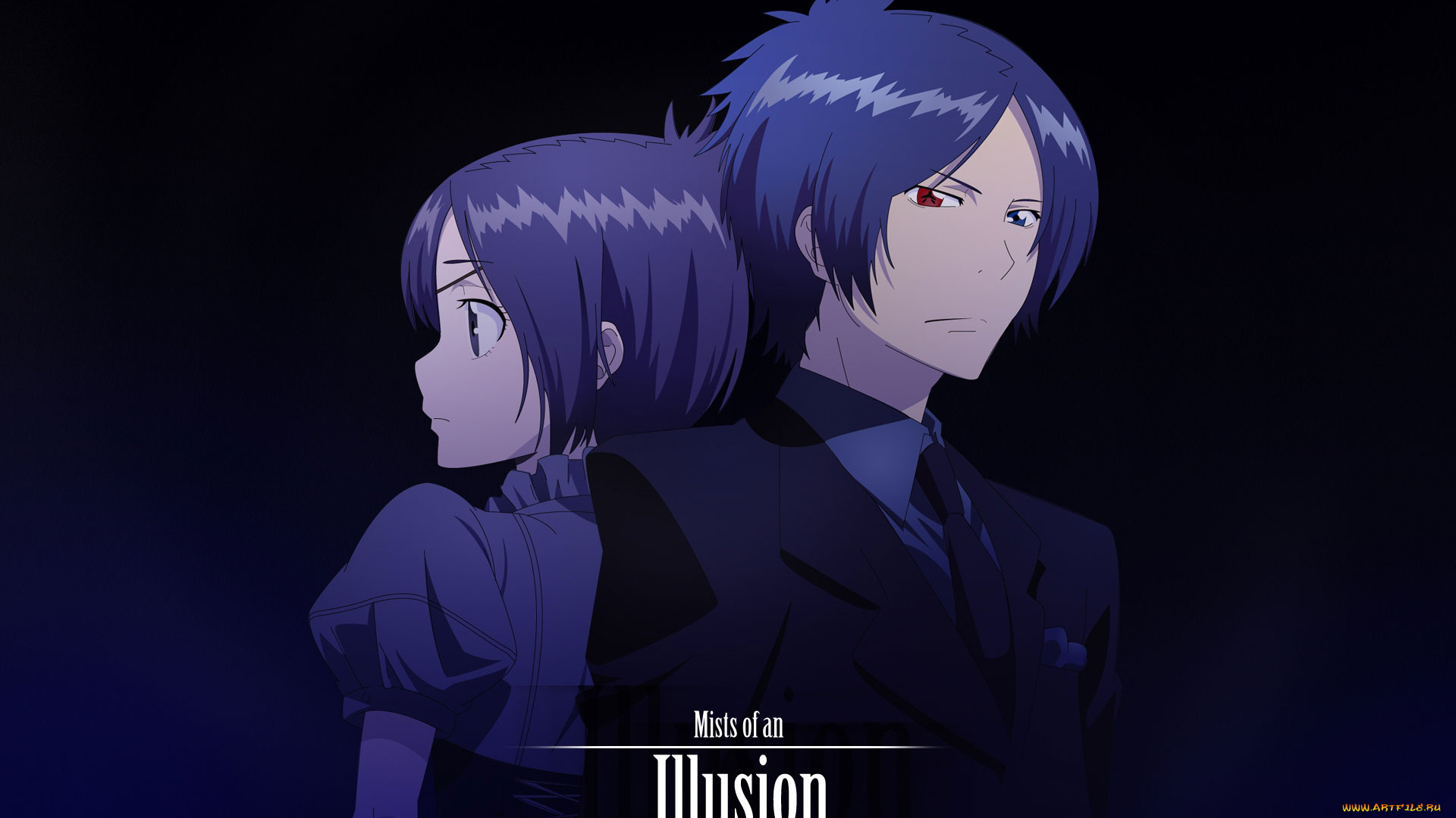 аниме, katekyo, hitman, reborn, наги, мукуро