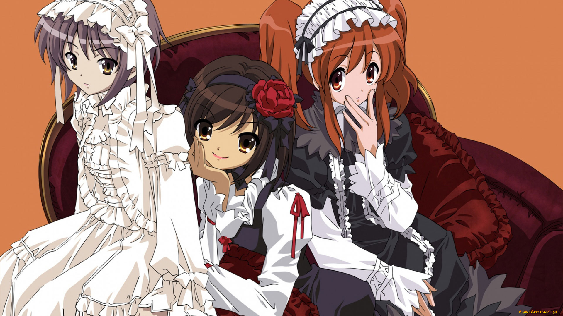 аниме, the, melancholy, of, haruhi, suzumiya