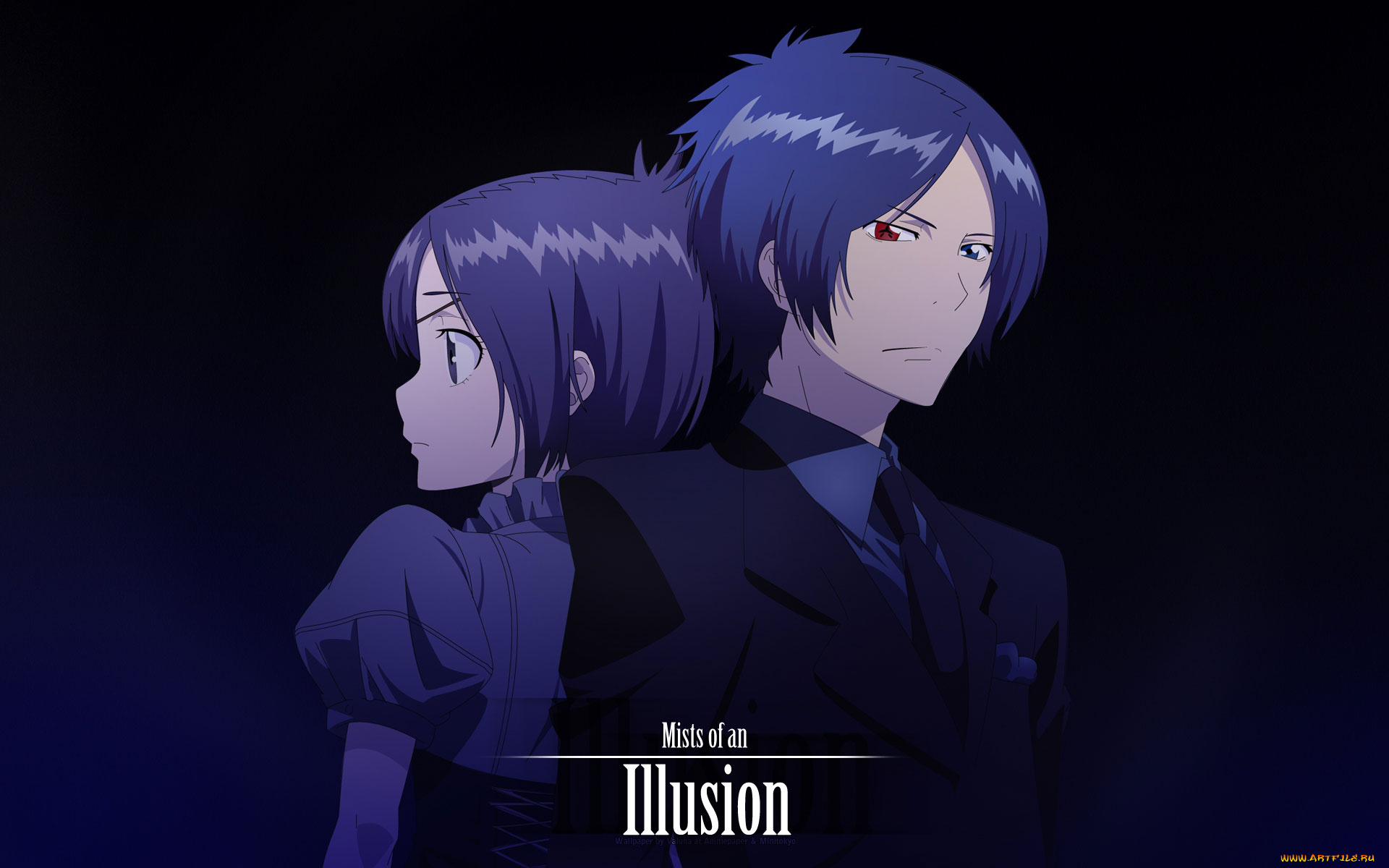 аниме, katekyo, hitman, reborn, наги, мукуро