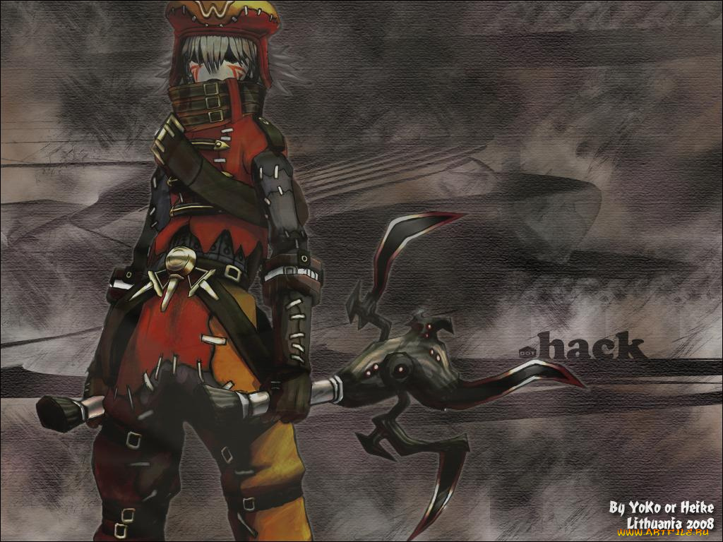 аниме, hack, sign