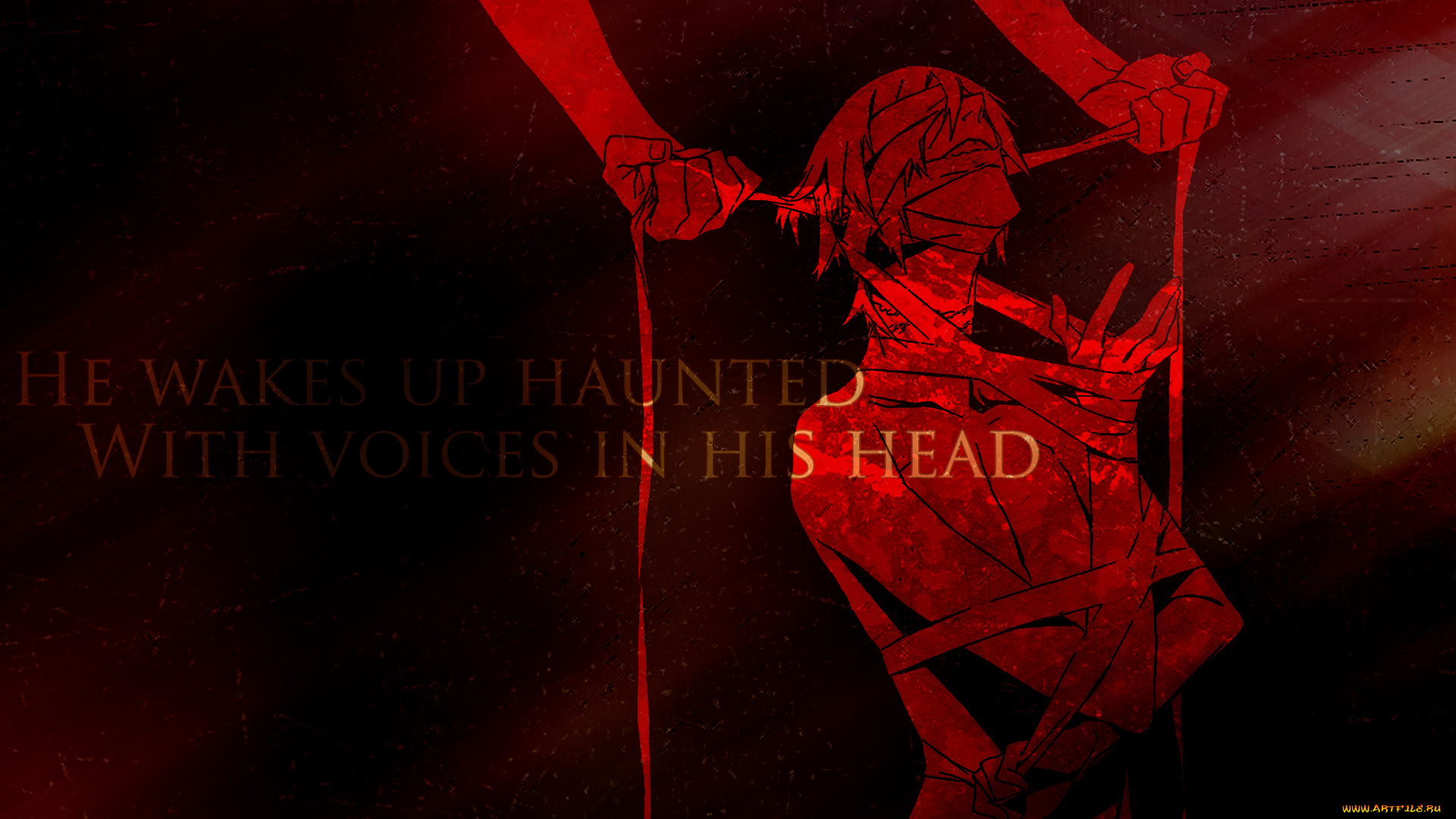 аниме, dogs, bullets, carnage