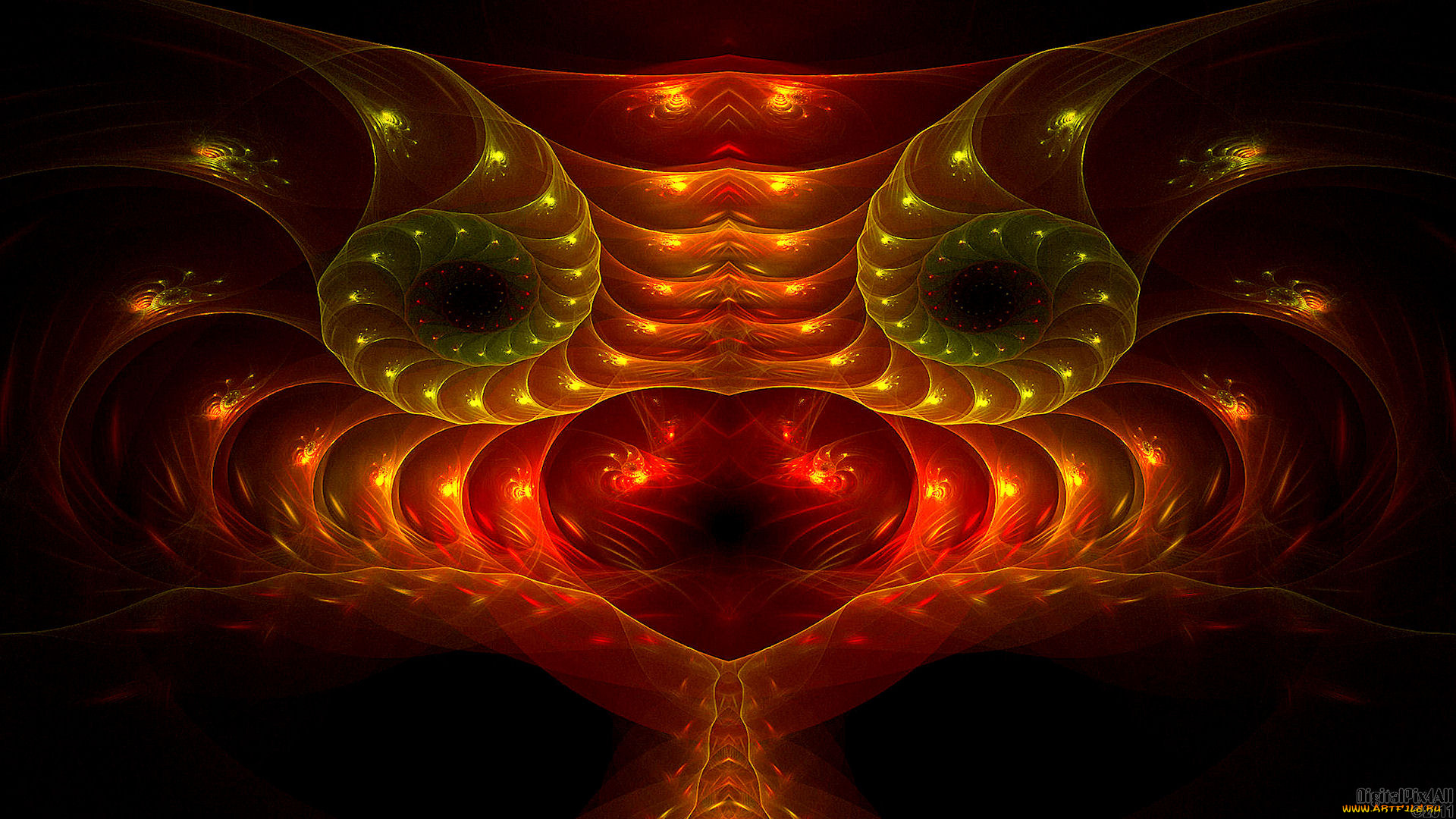 3д, графика, fractal, фракталы, абстракция, узор